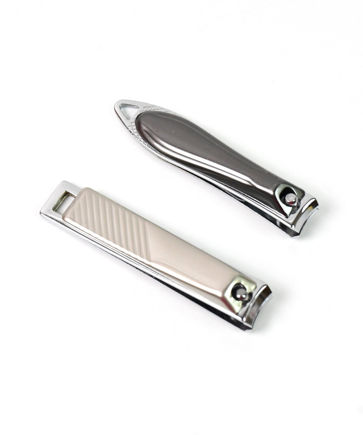 Stainless Steel Folding Portable Large Nail Clippers with Nail File (1 Pc / Mix Design)