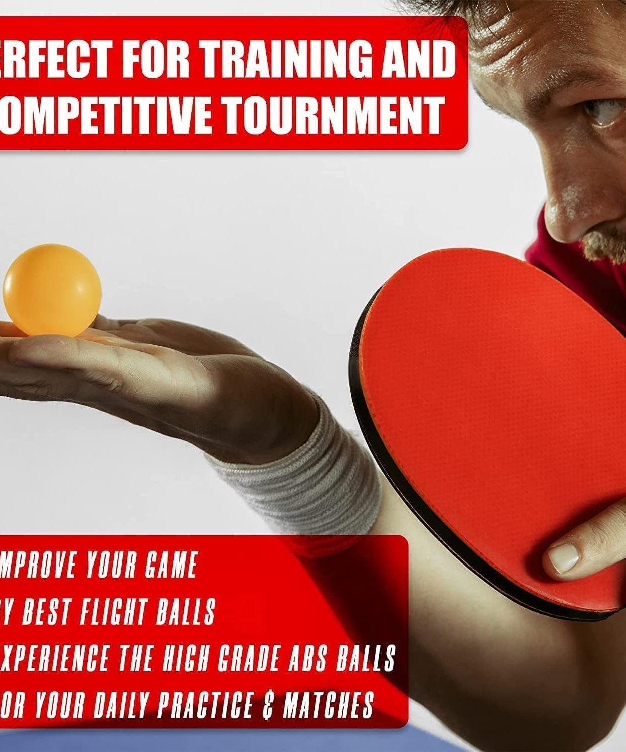 Star Seamless Table Tennis Balls (12 Pcs Set)