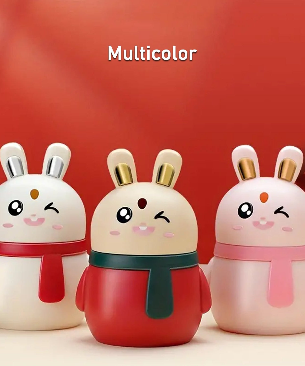 Rabbit Shape Toothpick Dispenser Pressing Small Size Accessory Durable Red | Home & Garden | Kitchen, Dining & Bar | Kitchen Storage & Organization | Racks & Holders Dining Room Table Decoration (1 Pc )