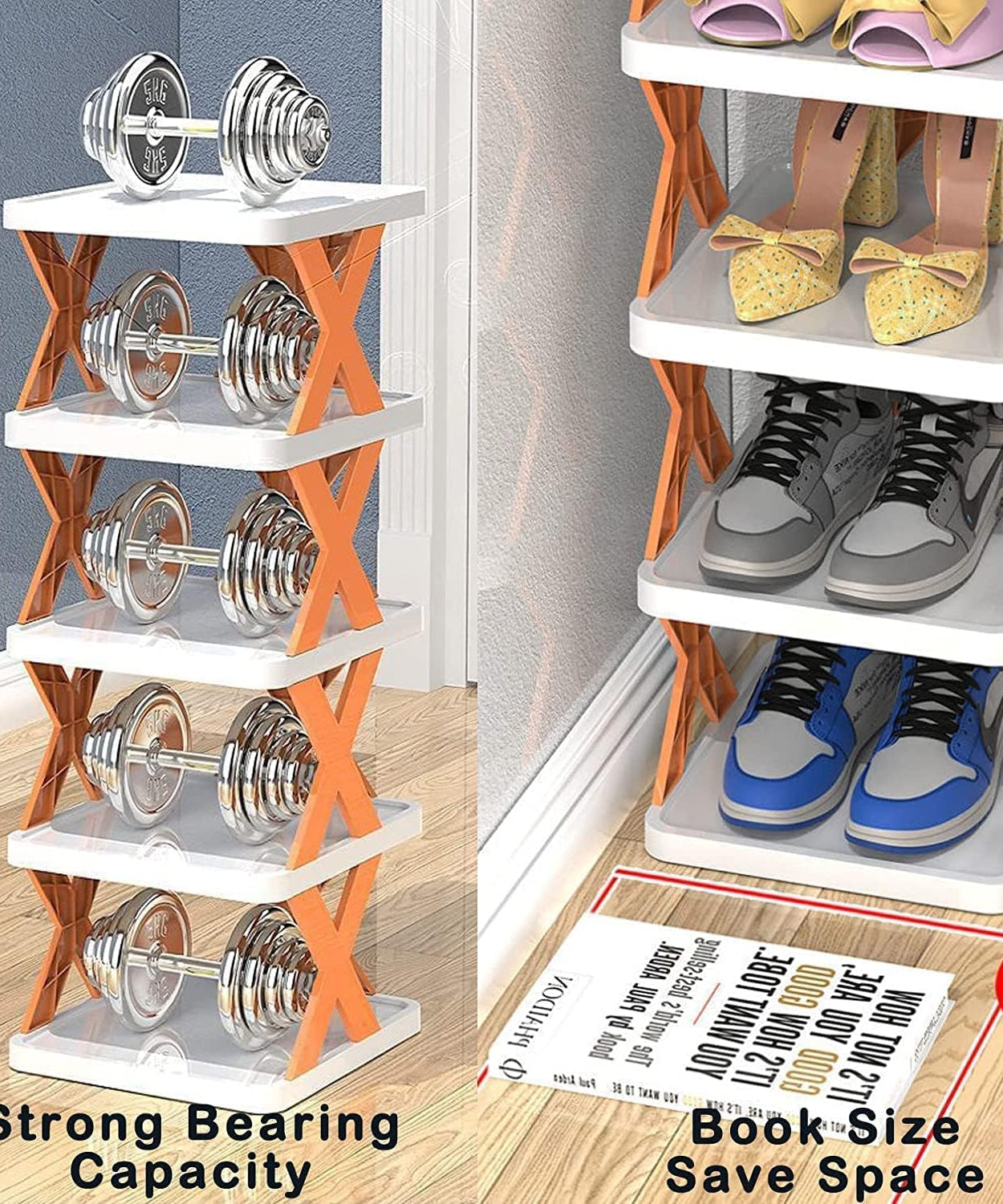 Portable shoe organizer