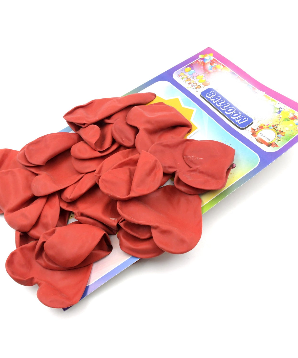 Heart shaped balloons Kinds of Rainbow Party Latex Balloons for Birthday / Anniversary / Valentine's / Wedding / Engagement Party Decoration One Color (20 Pcs Set)