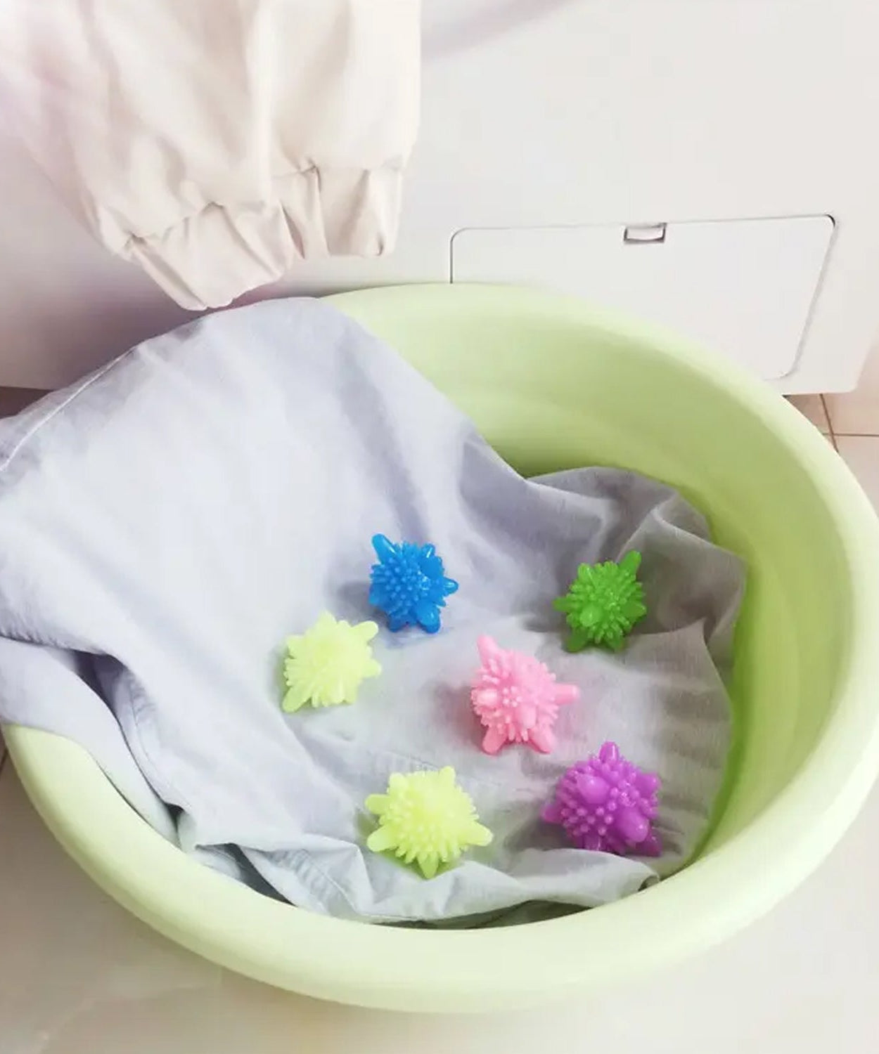 Soft Star Laundry Dryer Balls – 10-Piece Multi-Color Clothes Softener