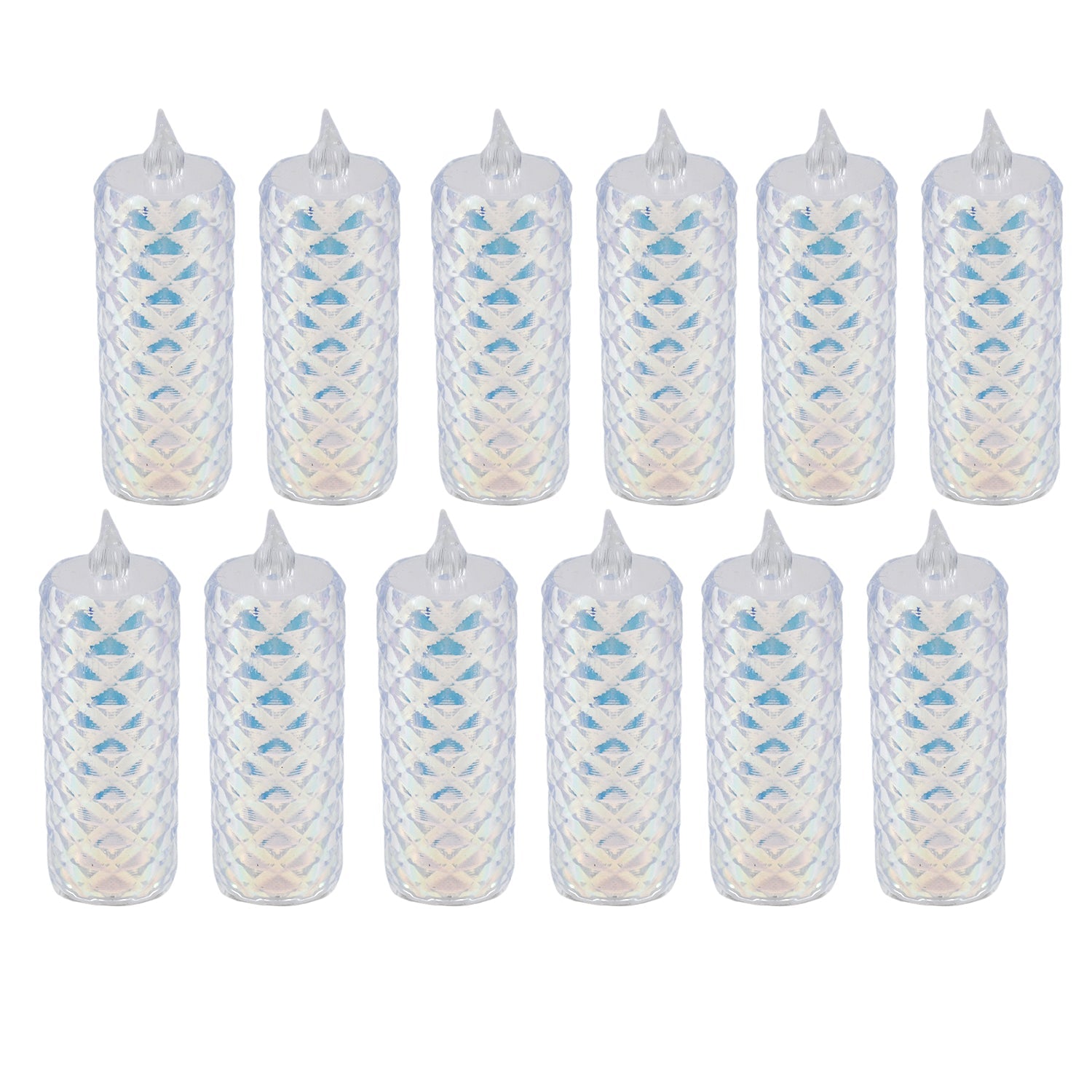 Festive Lighting for Any Occasion: 12 Pack LED Tealight Candles, Diwali