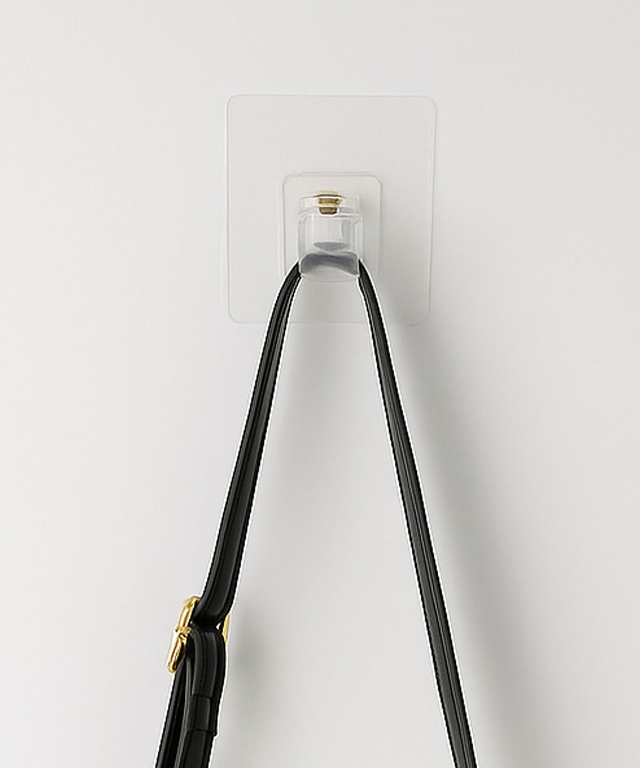 Self-Adhesive Transparent Wall Hook Holder Clip (1 Pc)