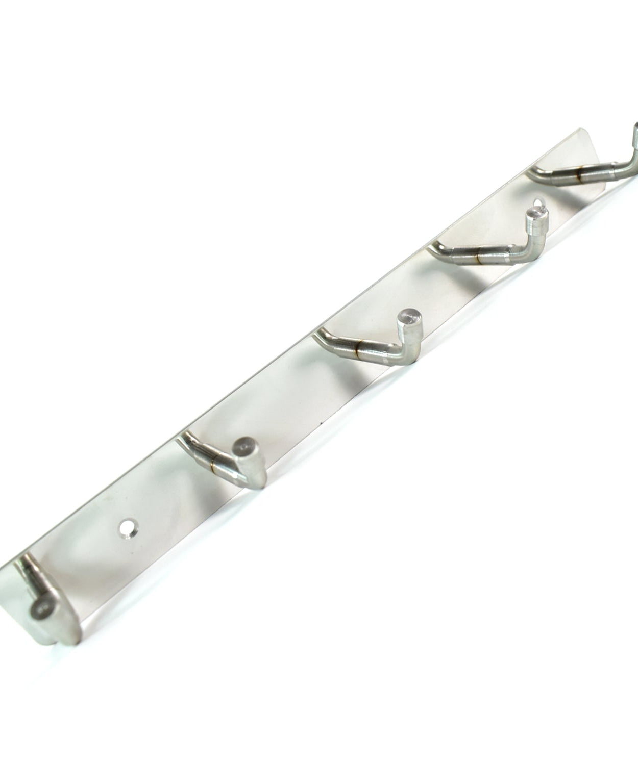 Stainless Steel Wall Mounted Coat 5 Hook Rack (26x3 / 1 Pc)