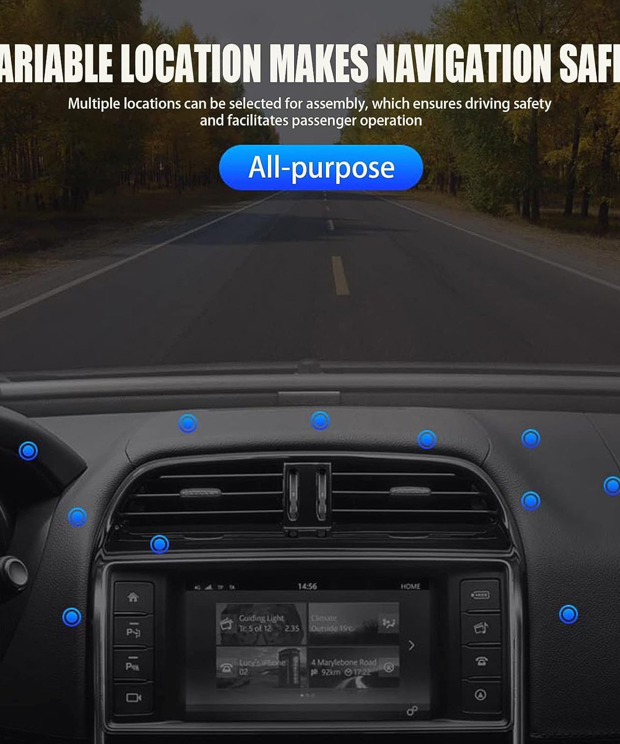 Universal Magnetic Mobile Phone Holder Stand