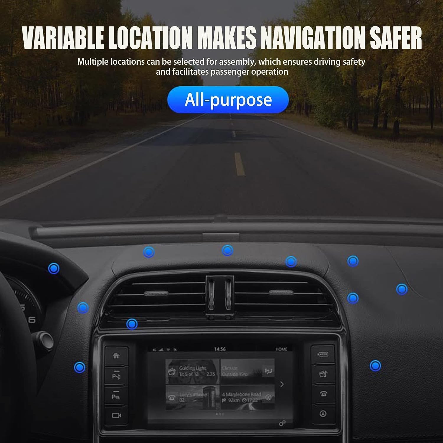 Universal Magnetic Mobile Phone Holder Stand