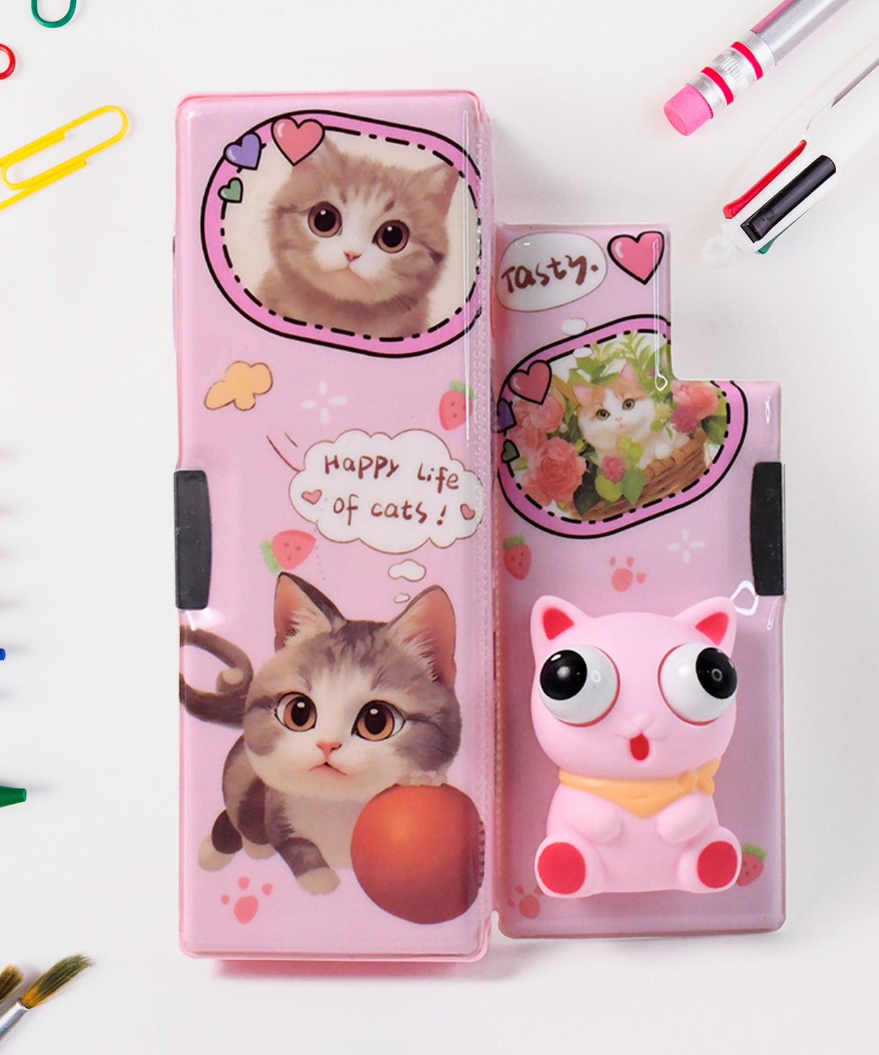 Plastic 3D Compass Box with Decompression Creative Toy (1 pc)