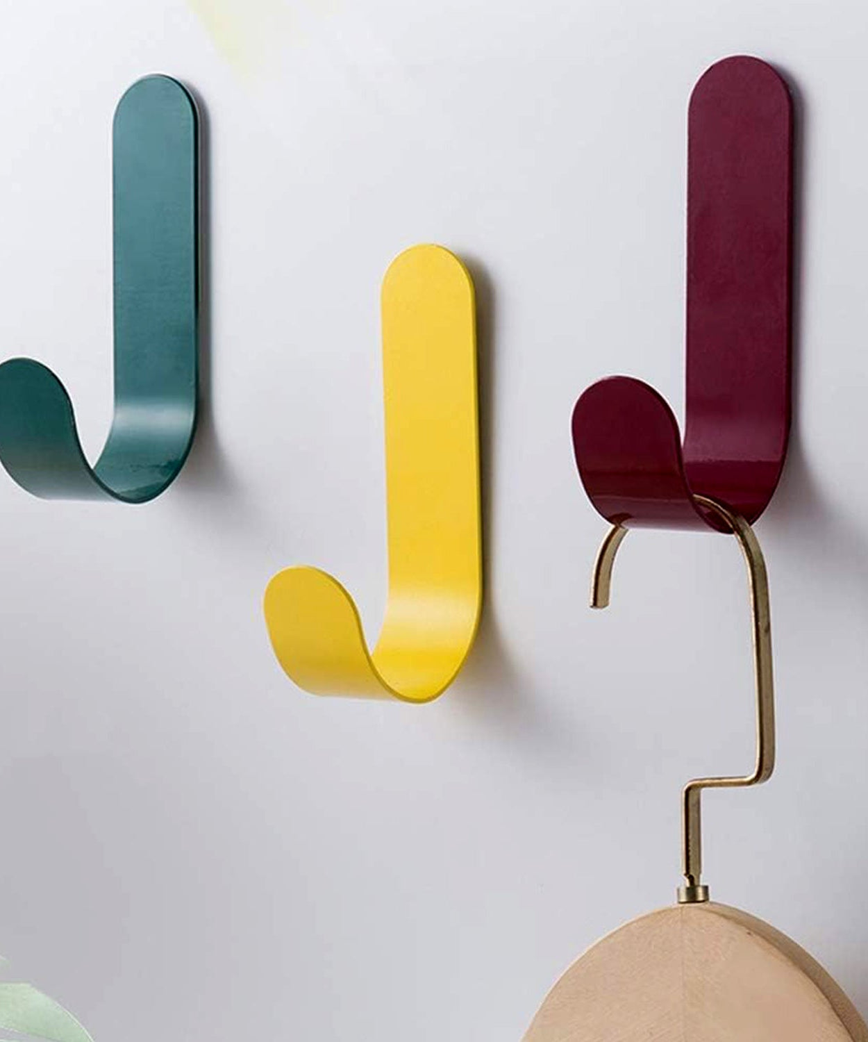 Self Adhesive Wall Hooks Waterproof Adhesive Sticky Round Hooks | Hanging Capacity 1 KG Max | Multipurpose Home Storage (20 Pcs Set)