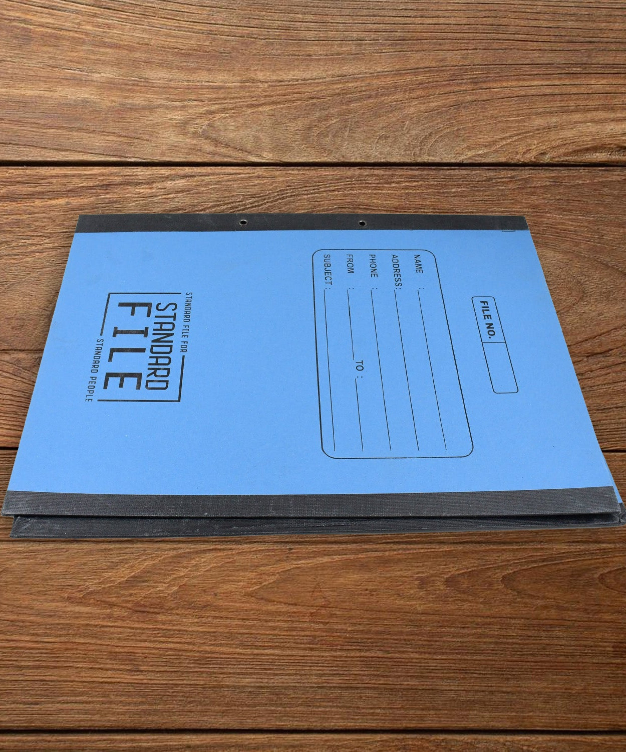 Standard file plastic clip