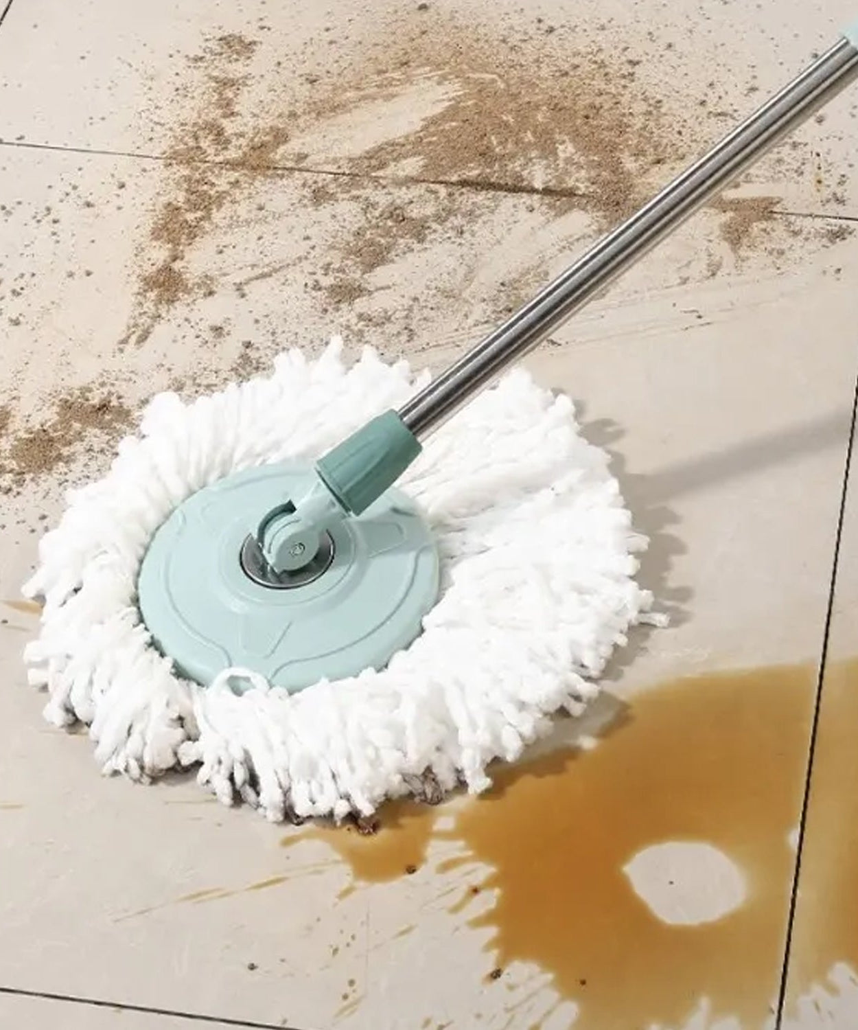 Magic Mop with Steel Spin