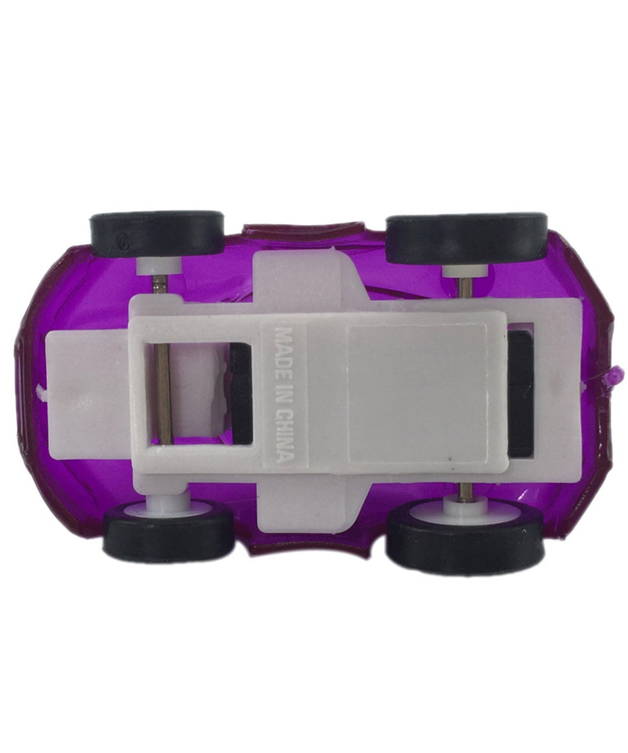 Fast-moving pull back car for kids.