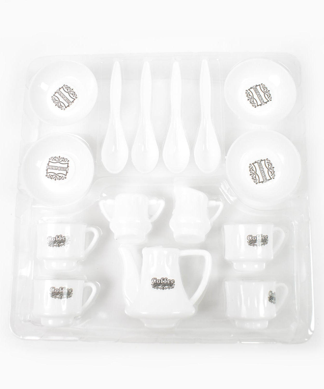 Tickles Tea toy Set | Coffee Kitchen Plastic Set Toy for Kids, Boys & Girls (14 Pcs / Mix Size & Design)
