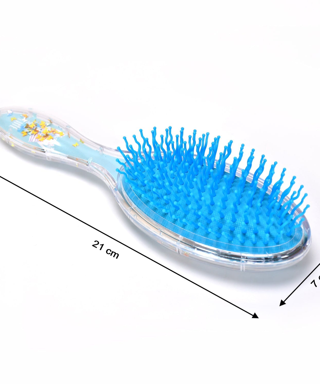 Detangling brush for wet hair