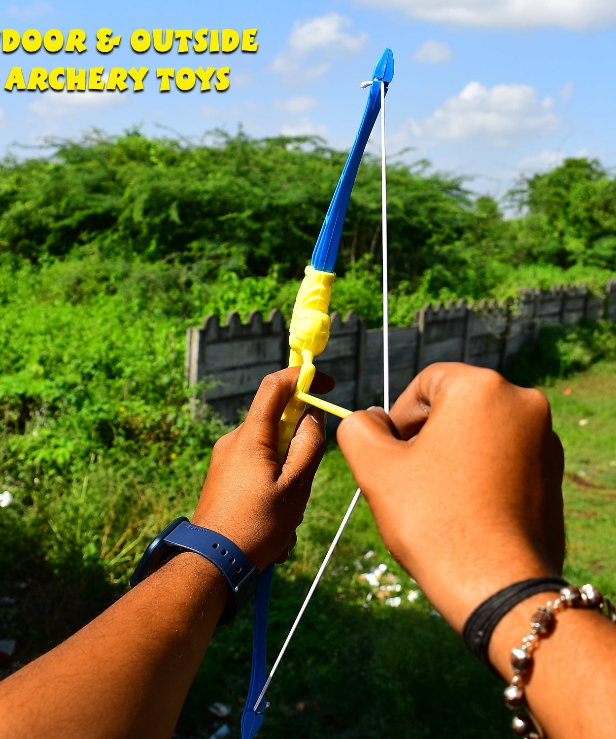 Plastic archery toy set for kids