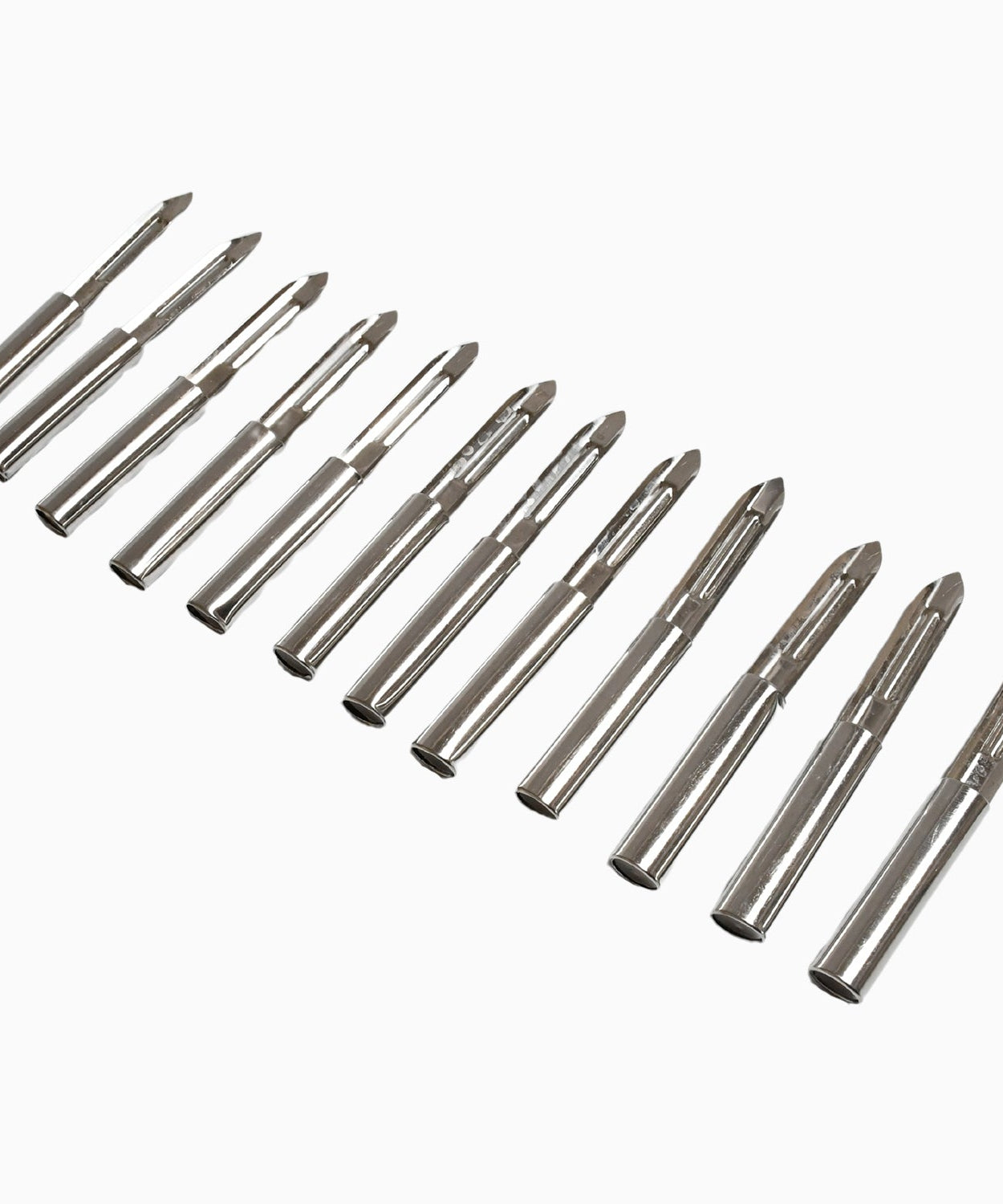 Stainless Steel Peeler Set – Multi-Purpose Handle for Peeling & Shredding (12 Pcs Set)