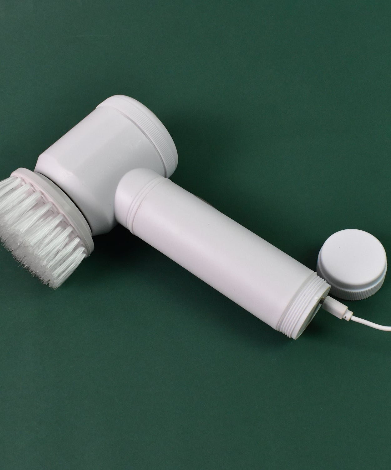 Portable Electric Cleaning Brush with 3 Replaceable Brush Heads (5 In 1)