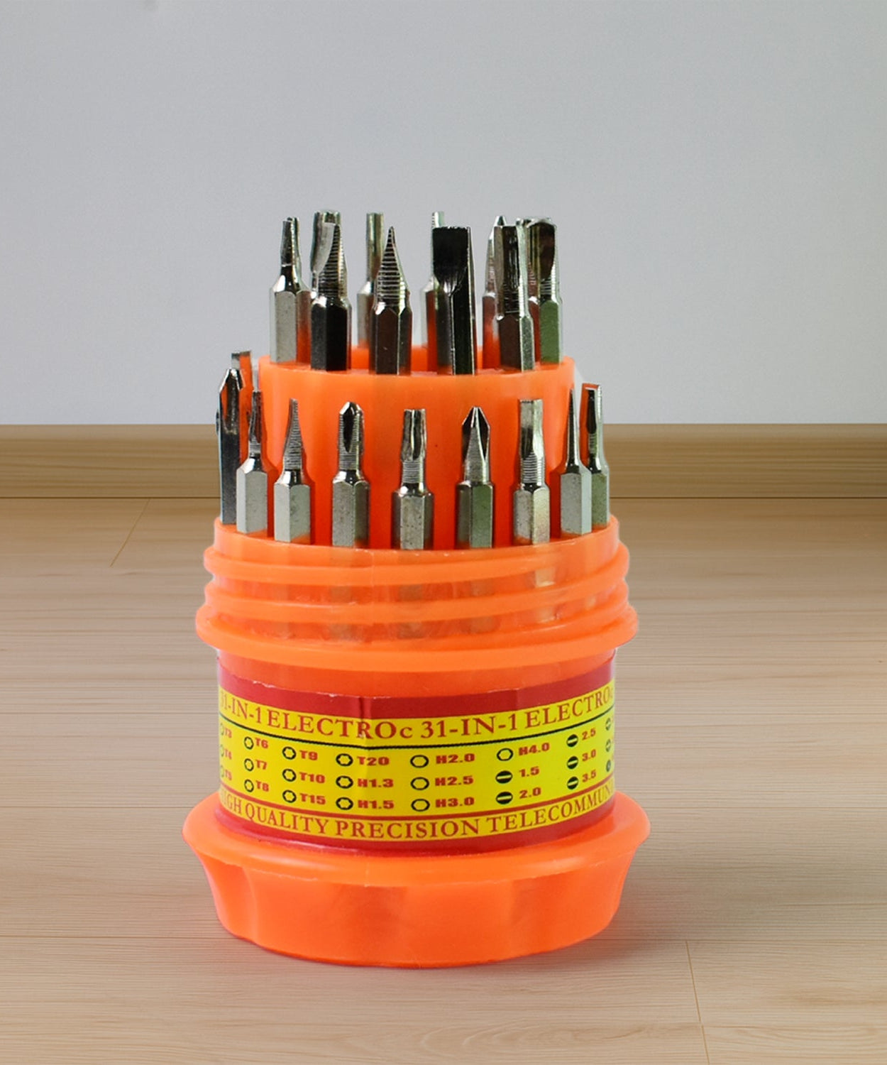 (SET OF 4PC) SCREWDRIVER SET, STEEL 31 IN 1 WITH 30 SCREWDRIVER BITS, PROFESSIONAL MAGNETIC DRIVER SET, B Grade