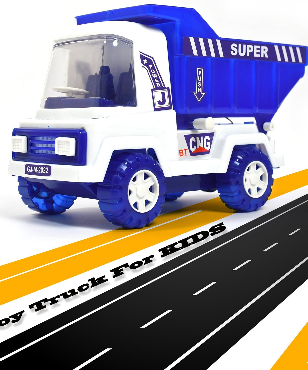 Strong and durable toy truck for kids' play