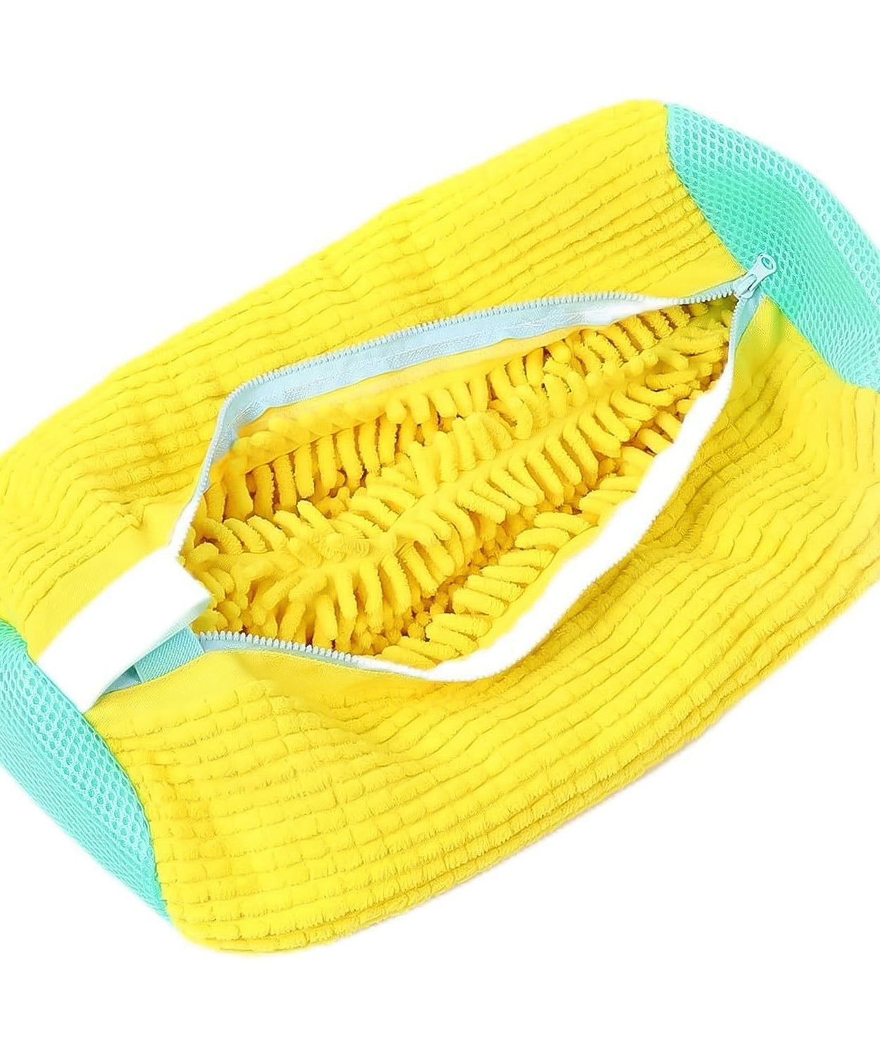 Shoe Washing Machine Bag with Microfiber Chenille Lining & Zipper (1 Pc)