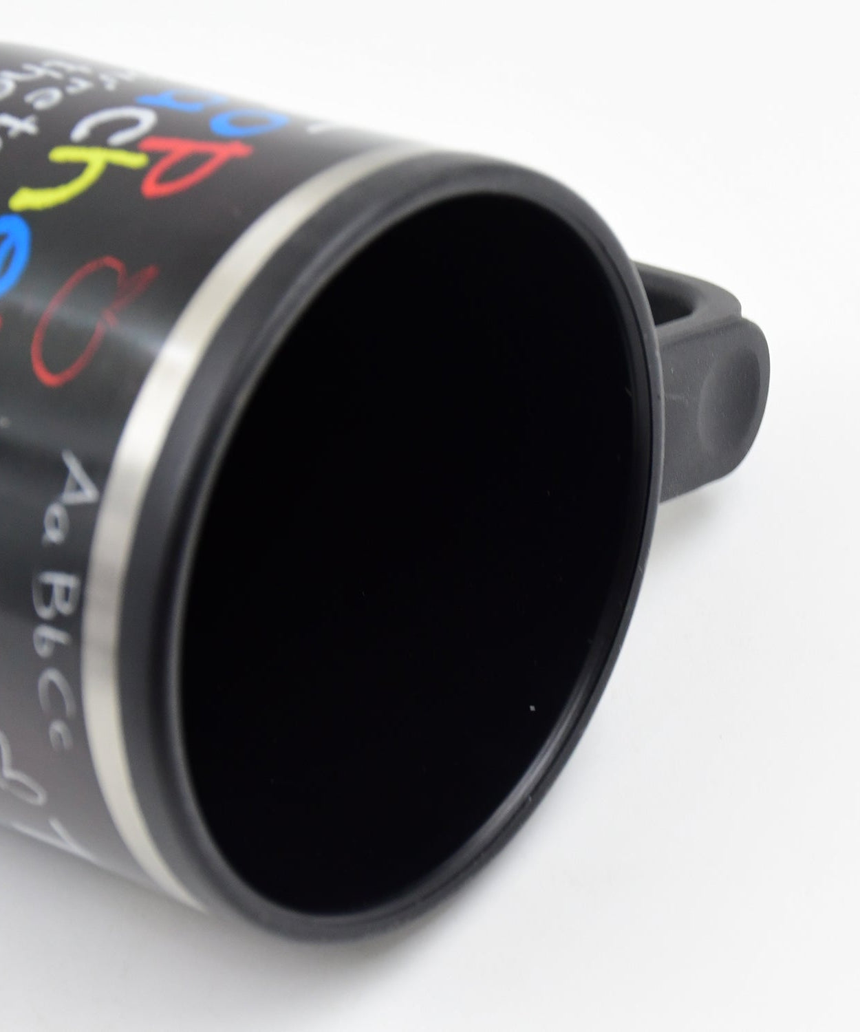 Stainless Steel Insulated Travel Mug - Double-Walled Vacuum Cup with Lid & Handle