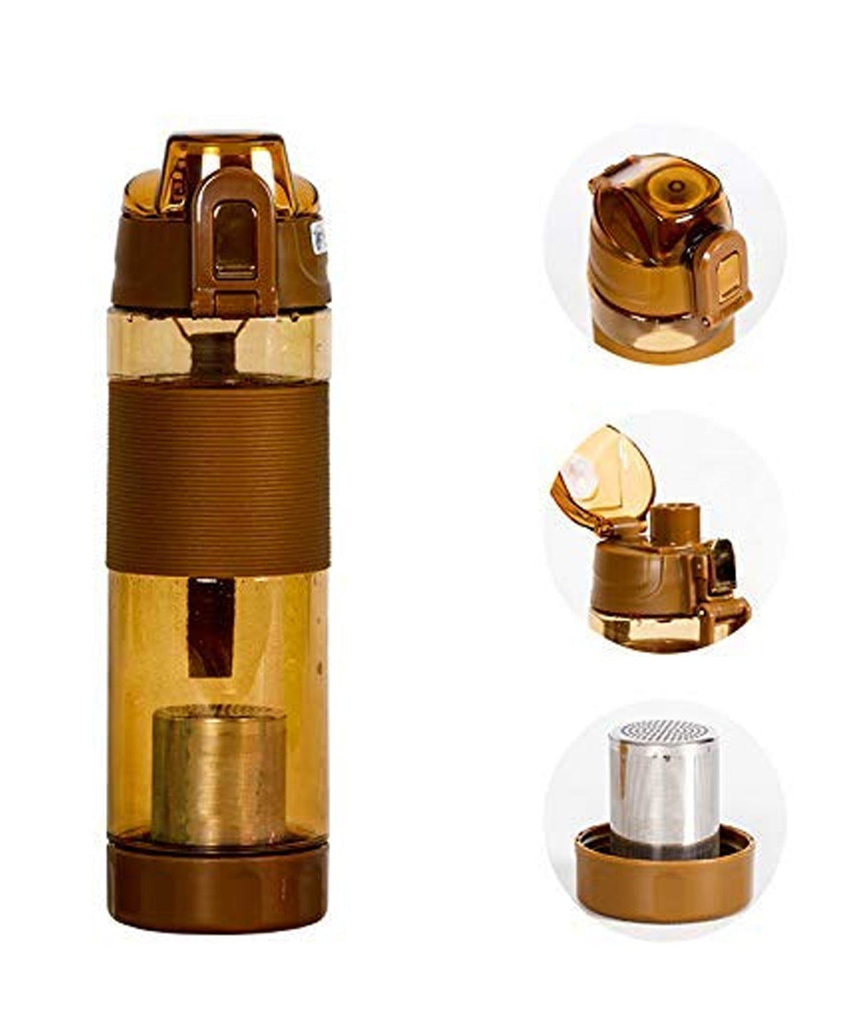 Alkaline Water Bottle, with Food Grade Plastic, Stylish and Portable (Particulates not included)