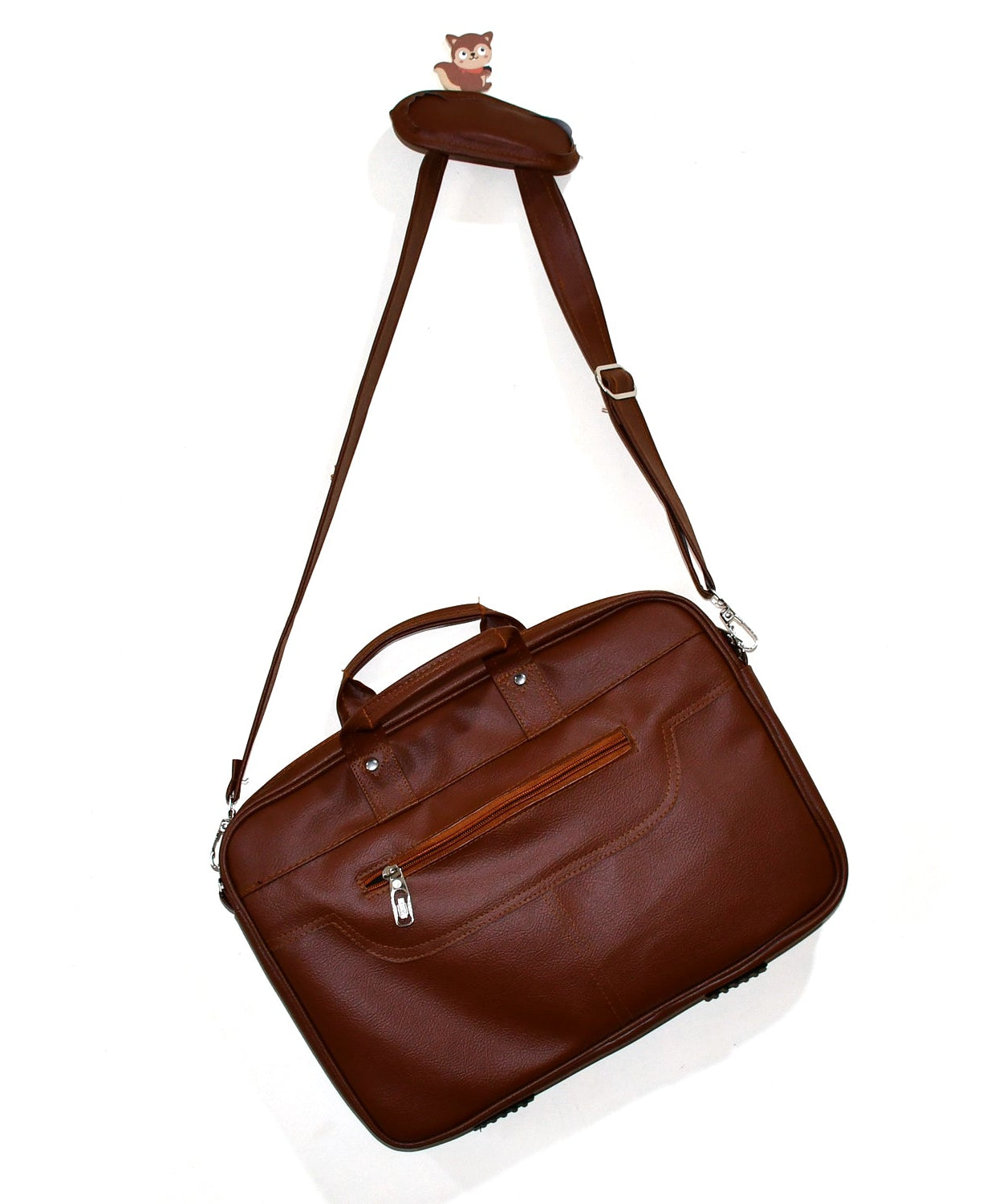 Multipurpose Bag, Shoulder Side Bag Office Laptop Faux Leather Executive Formal Laptop & MacBook Messenger / Office / Travel / Business / Shoulder / Hand / Sling Bag for Men Women with Multiple compartments