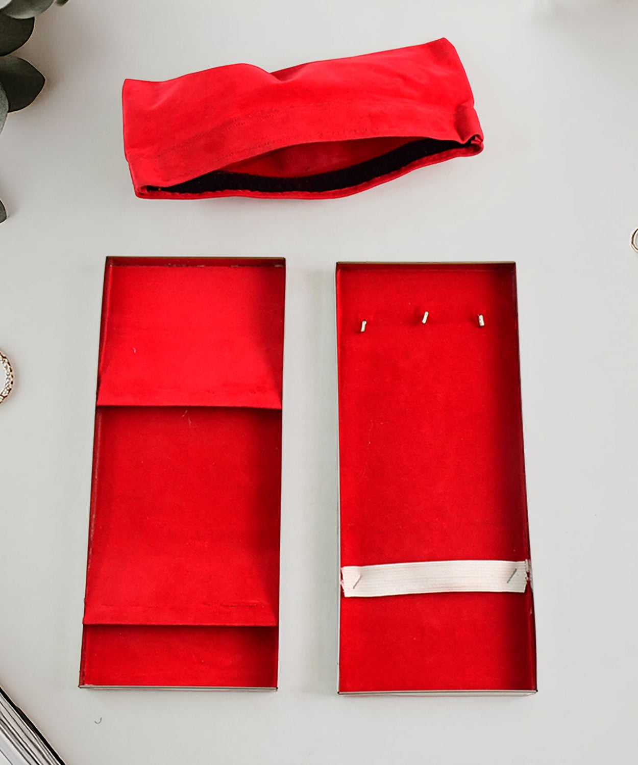 Ruby Lined Stainless Treasure Box