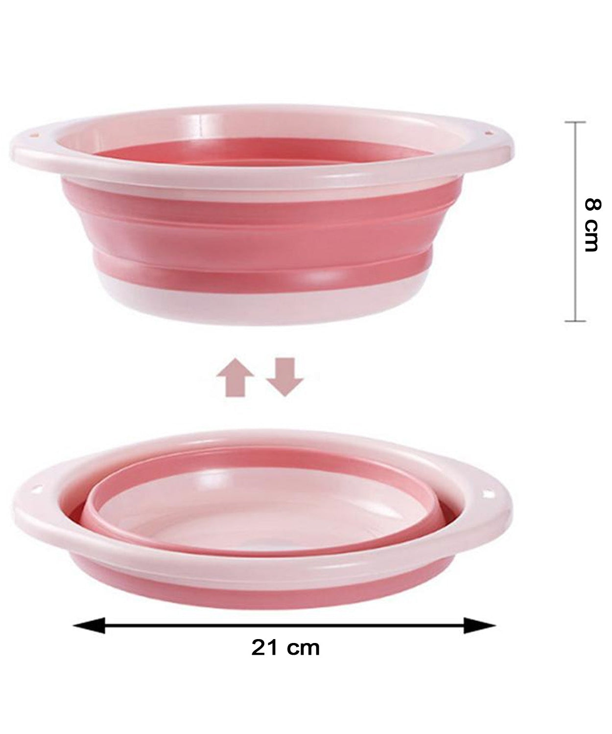 Portable collapsible tub, saves space