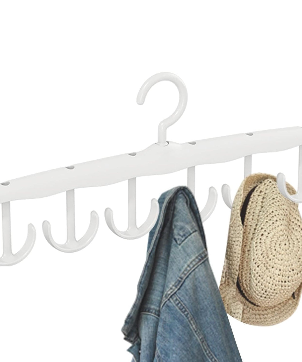 Rotatable Tank Top Hanger – Space Saving Closet Organizer for Dorms & Apartments (12-Hook)