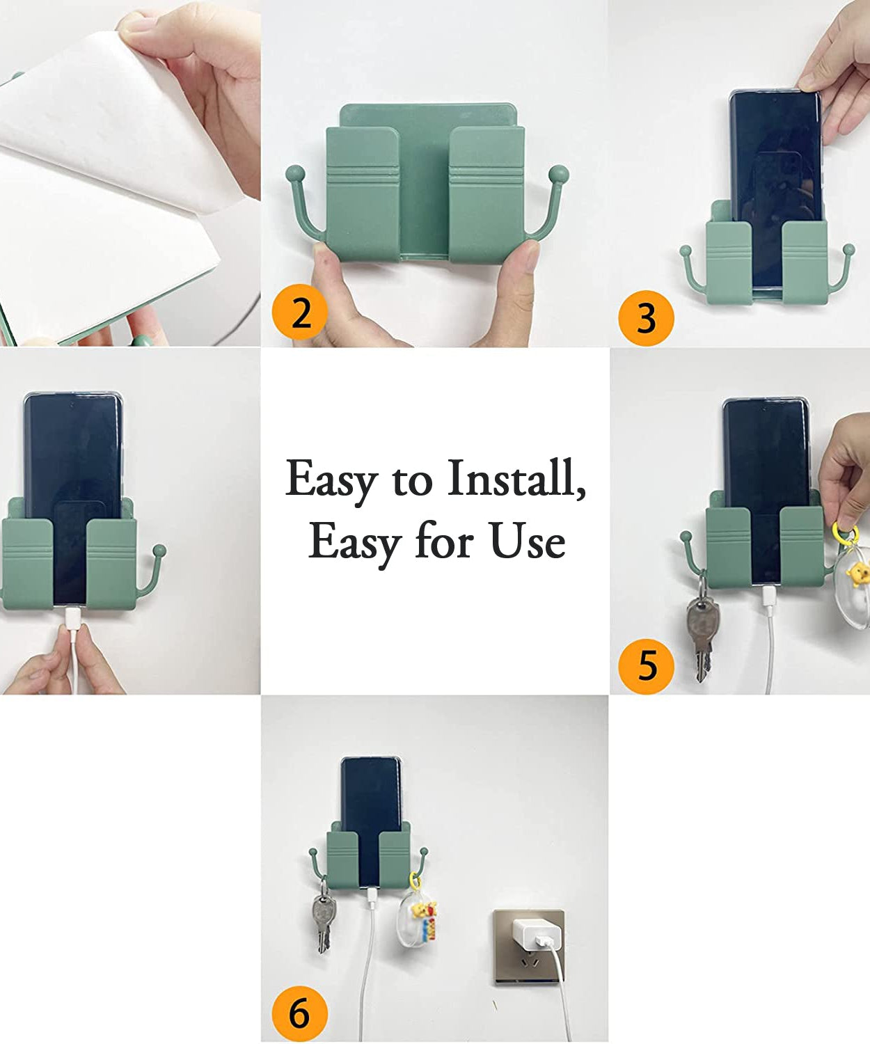 Wall hok for holding things