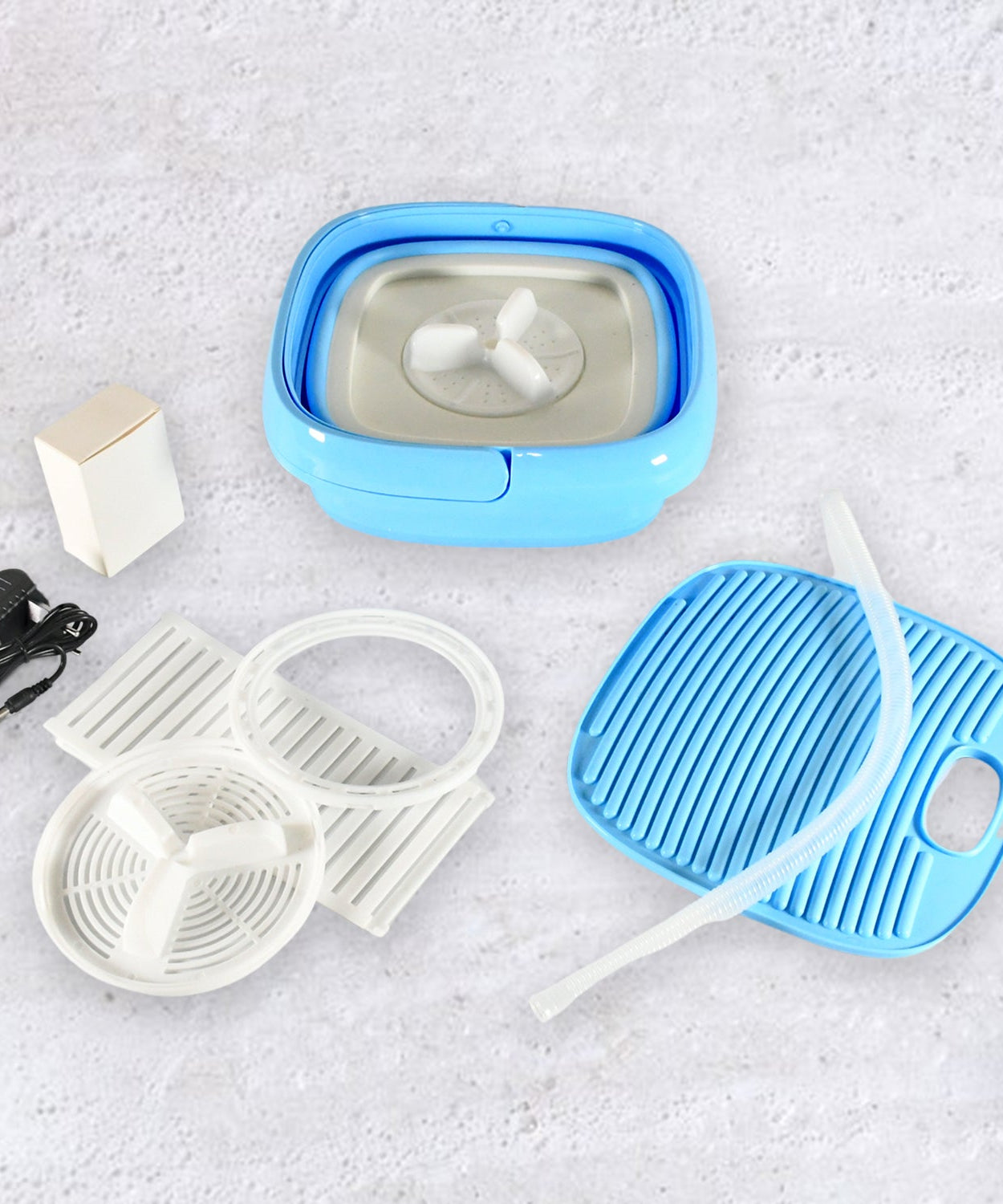 Portable Washing Machine, Mini Folding Washer and Dryer Combo, for Underwear, Socks, Baby Clothes, Travel, Camping, RV, Dorm, Apartment 