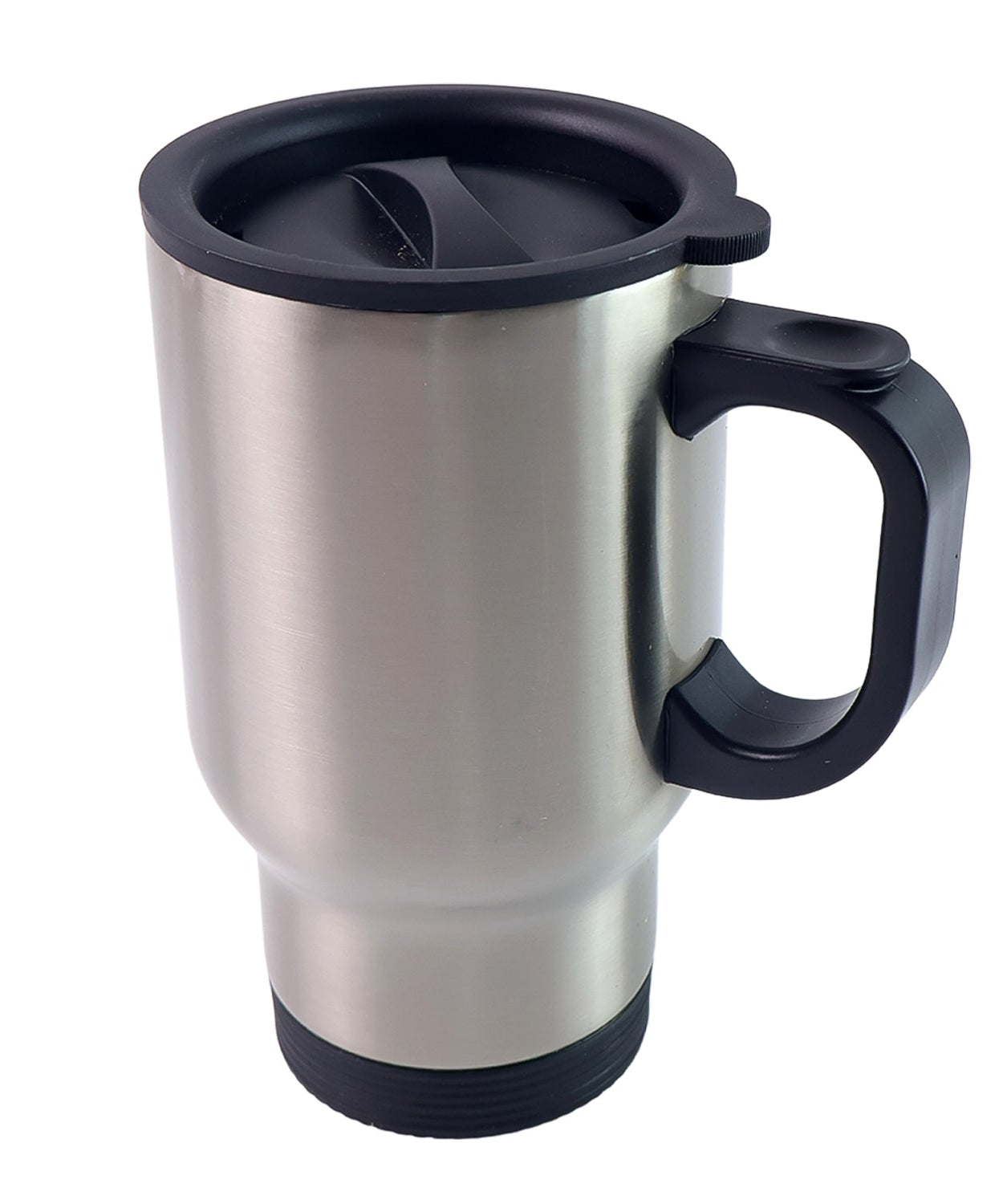 Stainless Steel Vacuum Glass Insulated Glass Coffee Cups (With Lid & Handle / 1 pc)