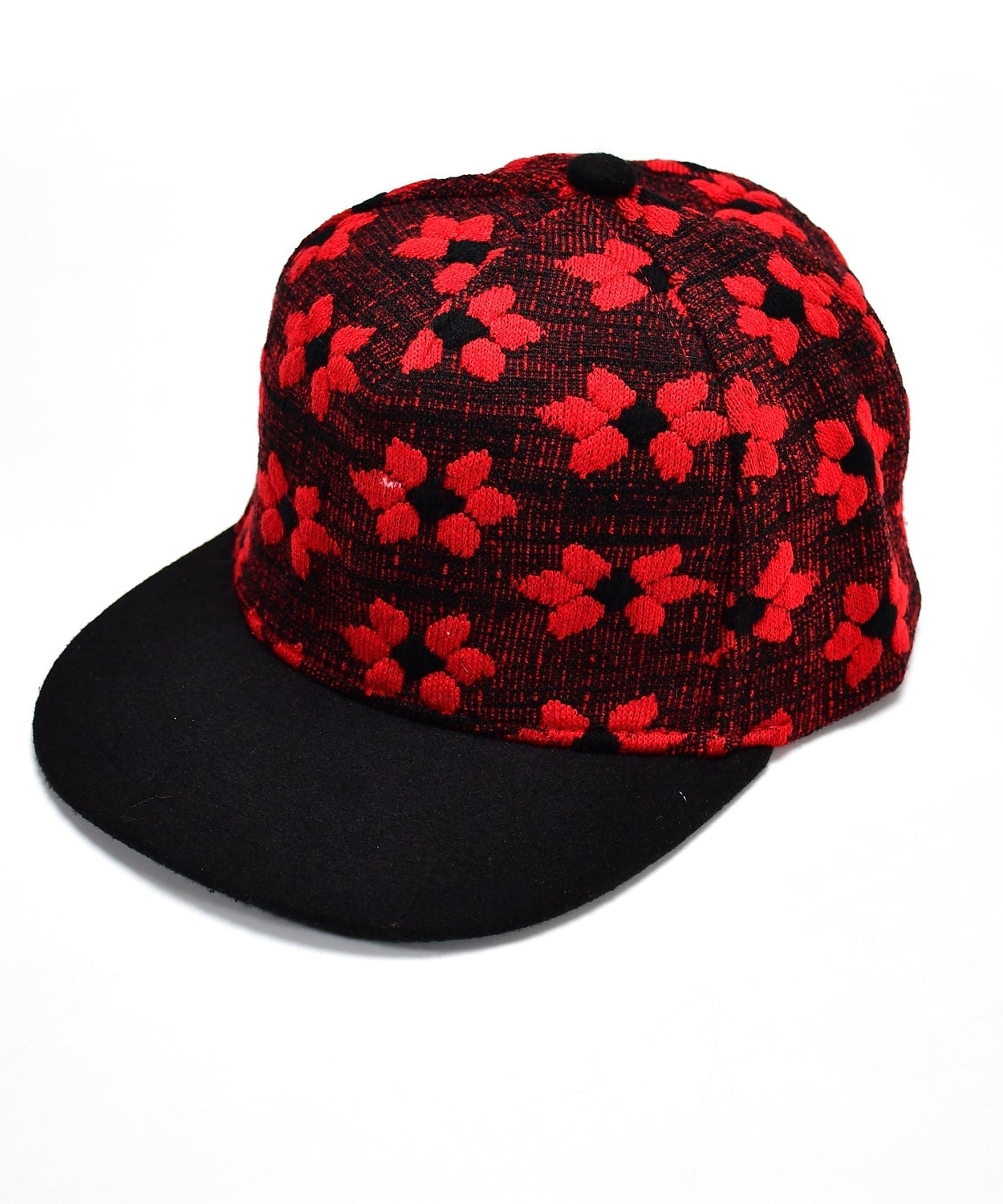 Snapback hat with hip hop style, angled view