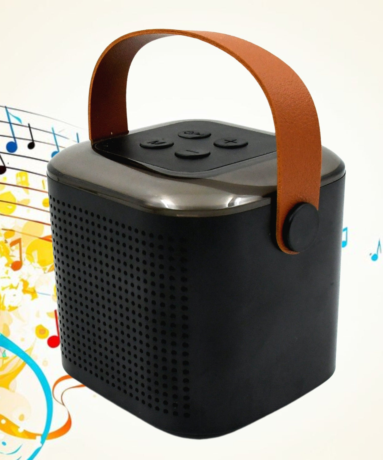 Wireless Speaker Microphone Set, RGB Light Support Memory Card PortableKaraoke Machine Perfect  for Travel TV