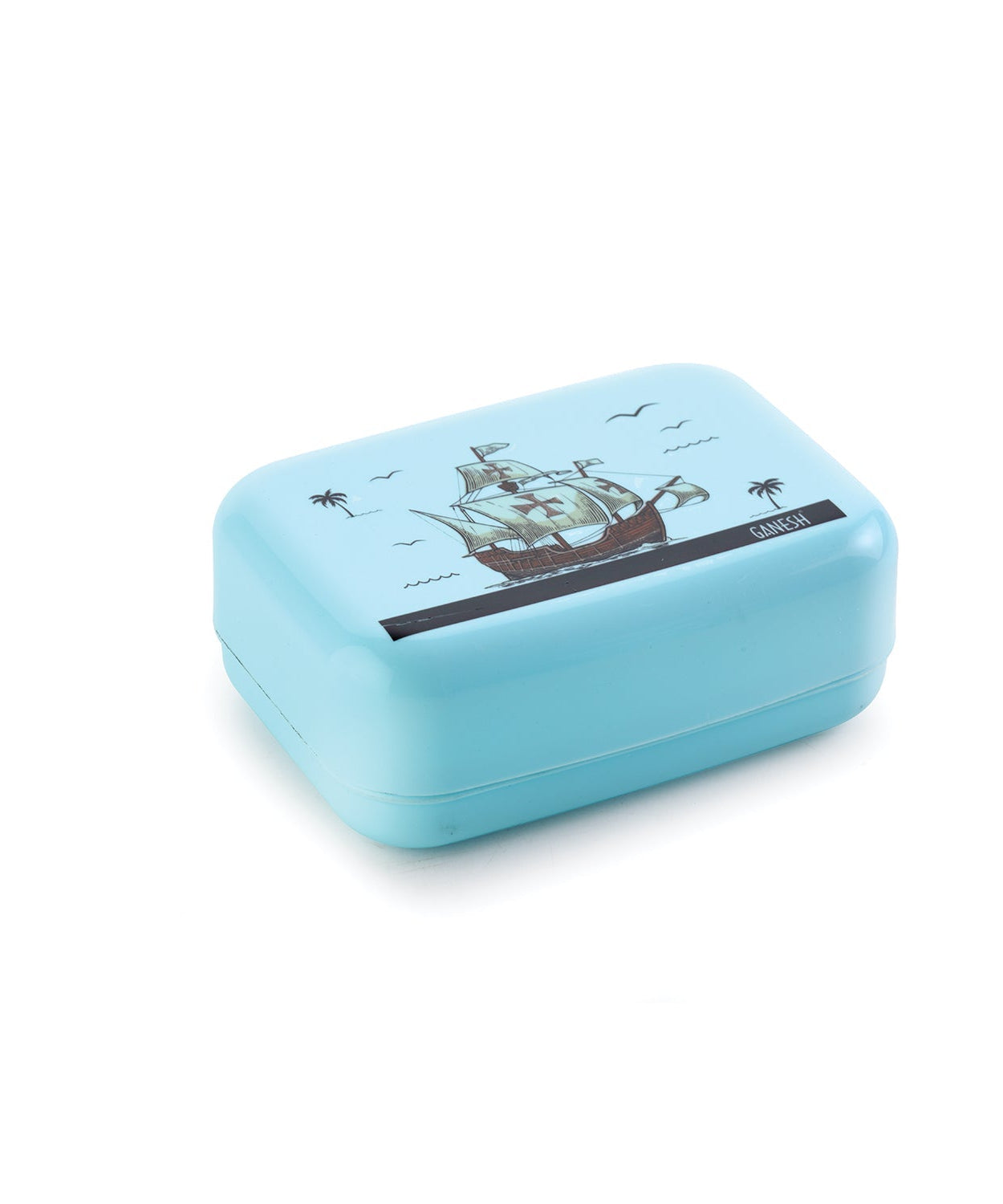 Plastic Bathroom Accessories Set (Mix Color / 6 Pc)