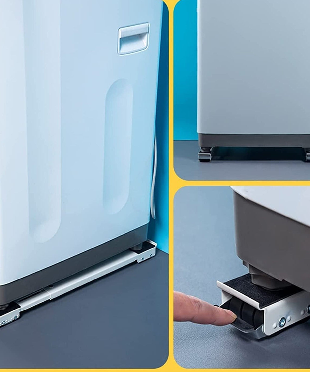 2pc Castor Wheels heavy duty for furniture moving.