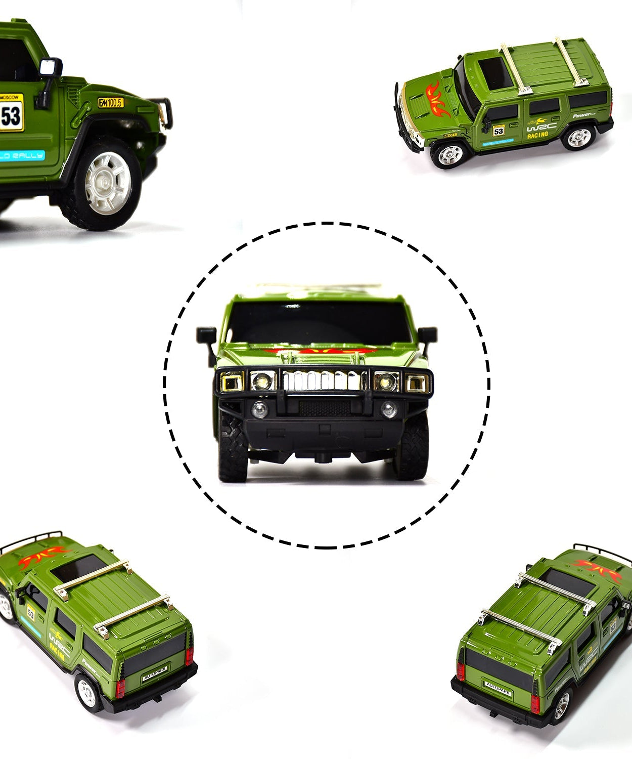 Kids' remote control Jeep toy car