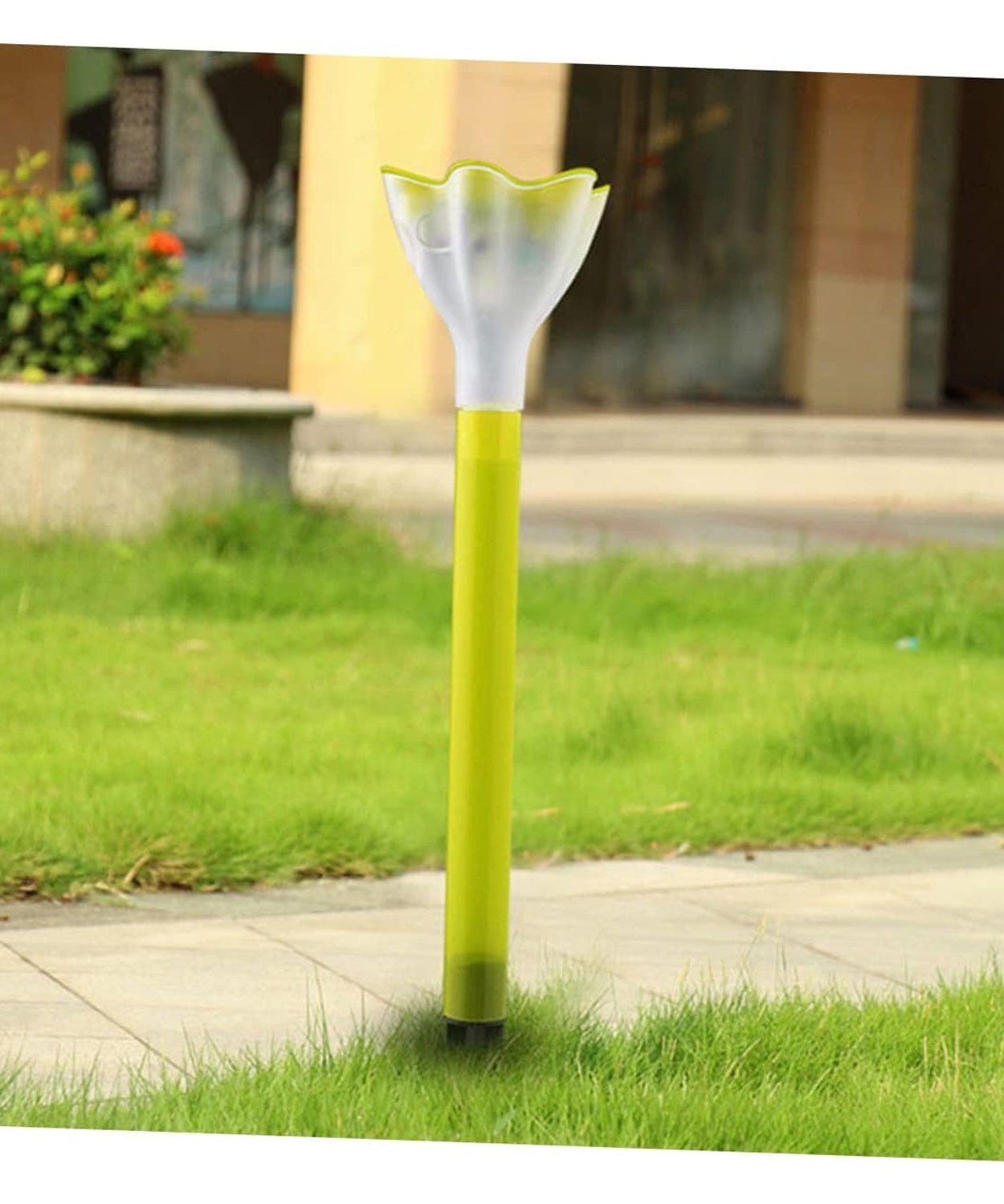 Street Light Solar Flowers Lights Road Light Flower Landscape Light Decorative Yard Lights Solar Lights Garden Stake Flower Lights Solar Landscape Light in Outdoor Spotlight (2 Pc )