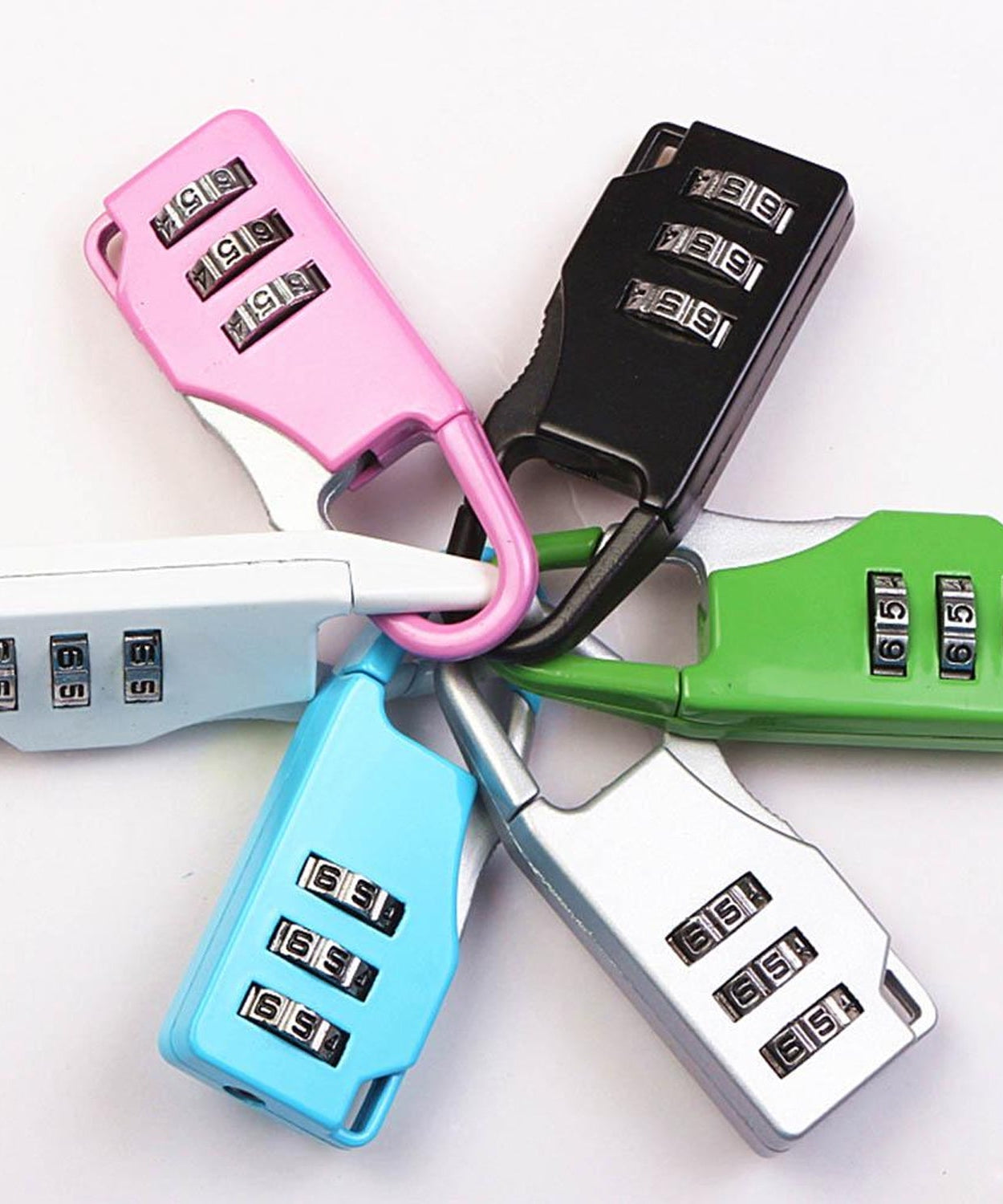 Circular resettable padlock for security