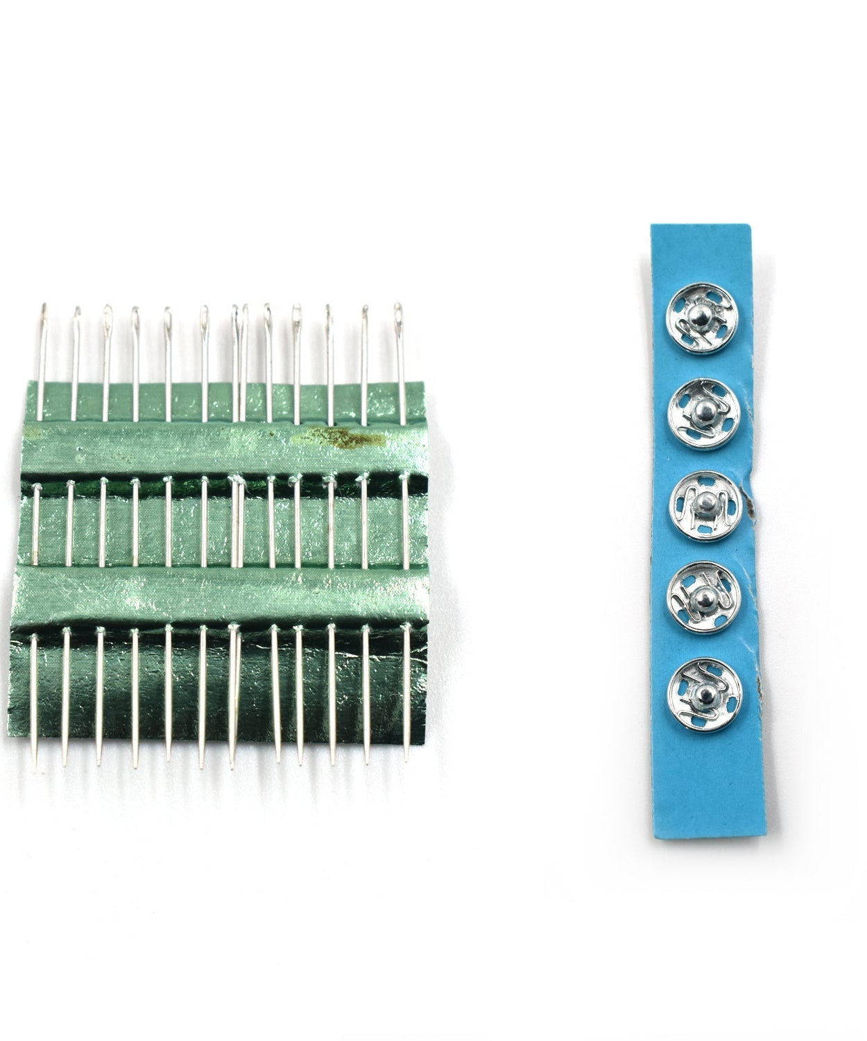 Handy 62 Pc sewing kit with tools for various fabric and clothing repairs.