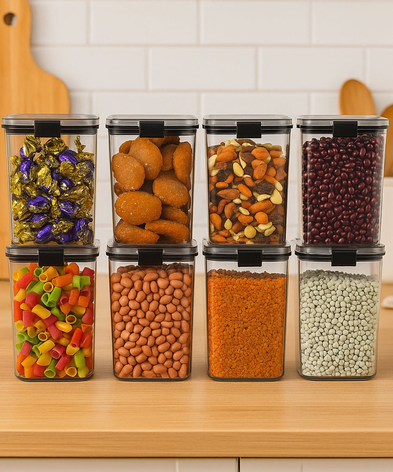 1200 ML Airtight Lock & Lock Food Storage Container Set – 2 Piece