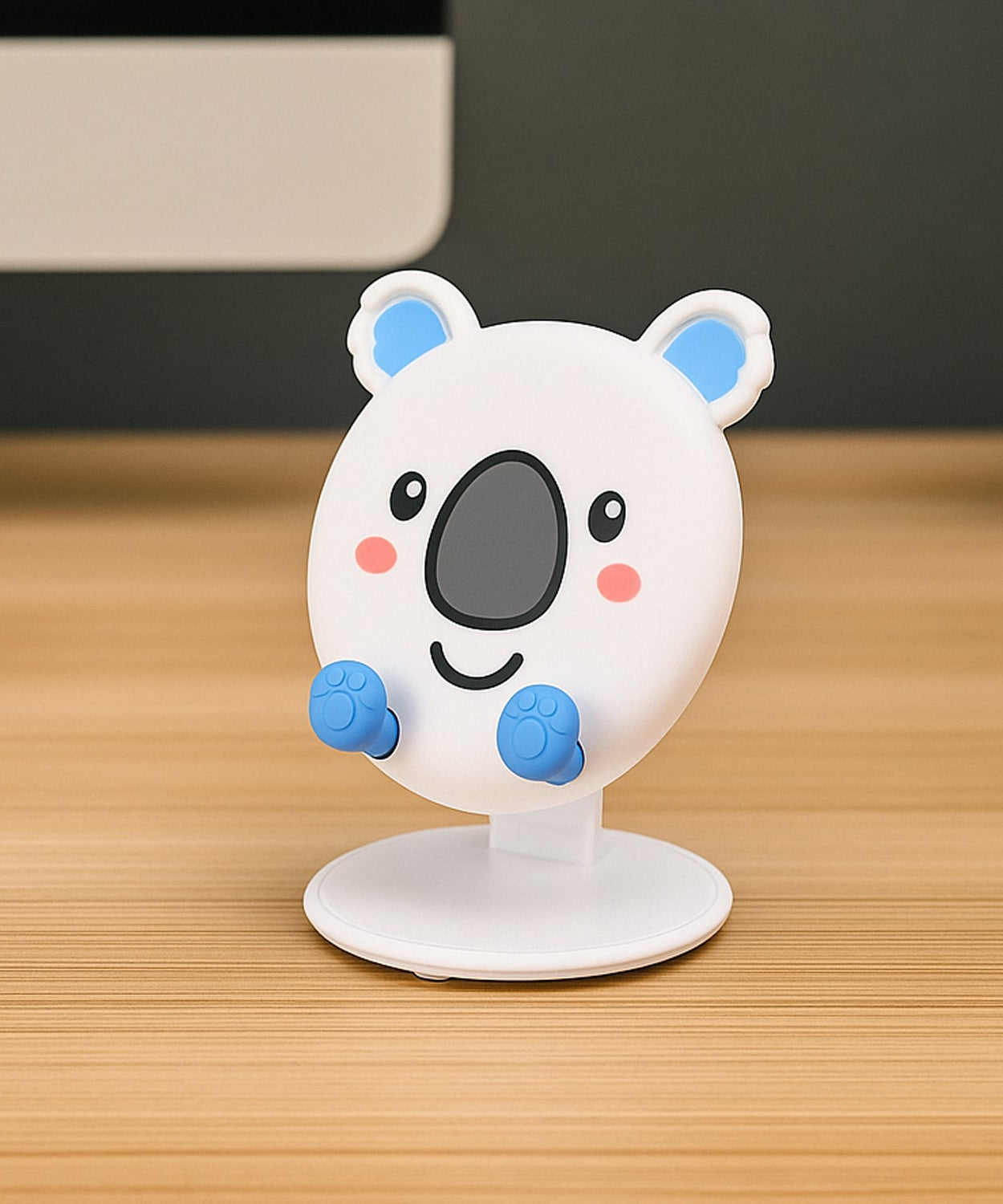 Cute Koala-Shaped Mobile Phone Holder (1 Pc)