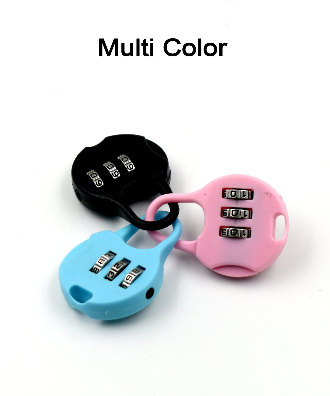 3 digit zipper lock and tool for enhancing the security of zipper closures