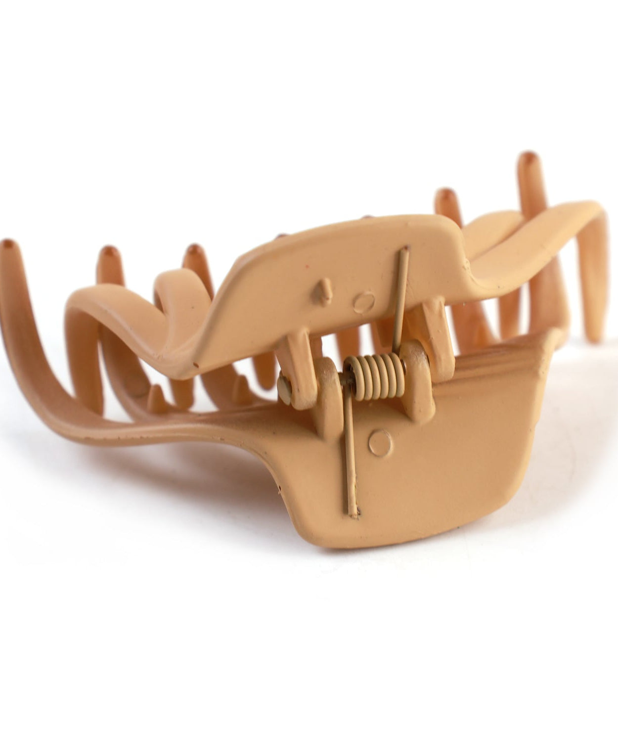 Plastic Hair Clamp Grip, Simple Matte Hair Barrette Clamp (1 Pc)