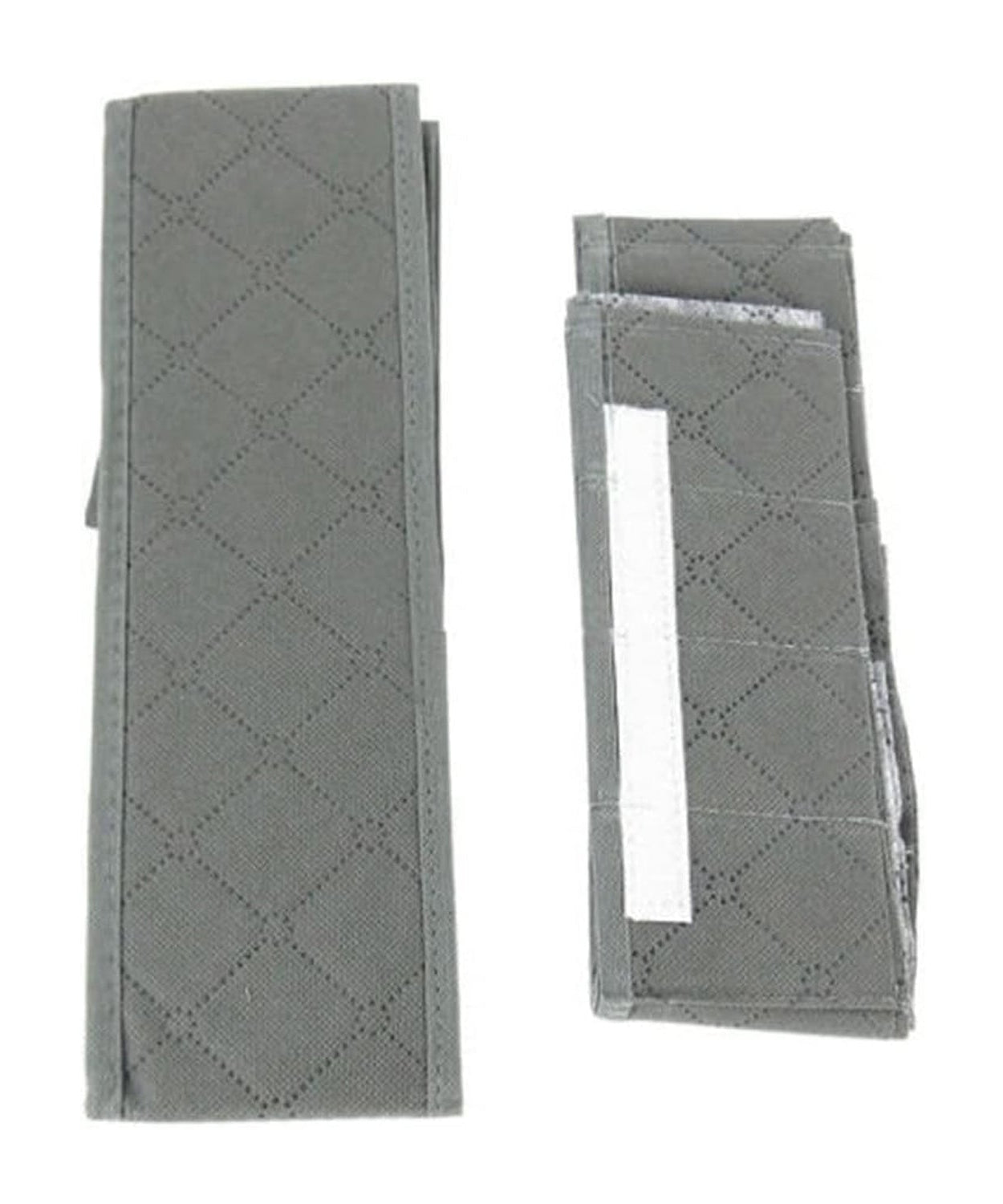 Convenient foldable storage box for belts and ties.