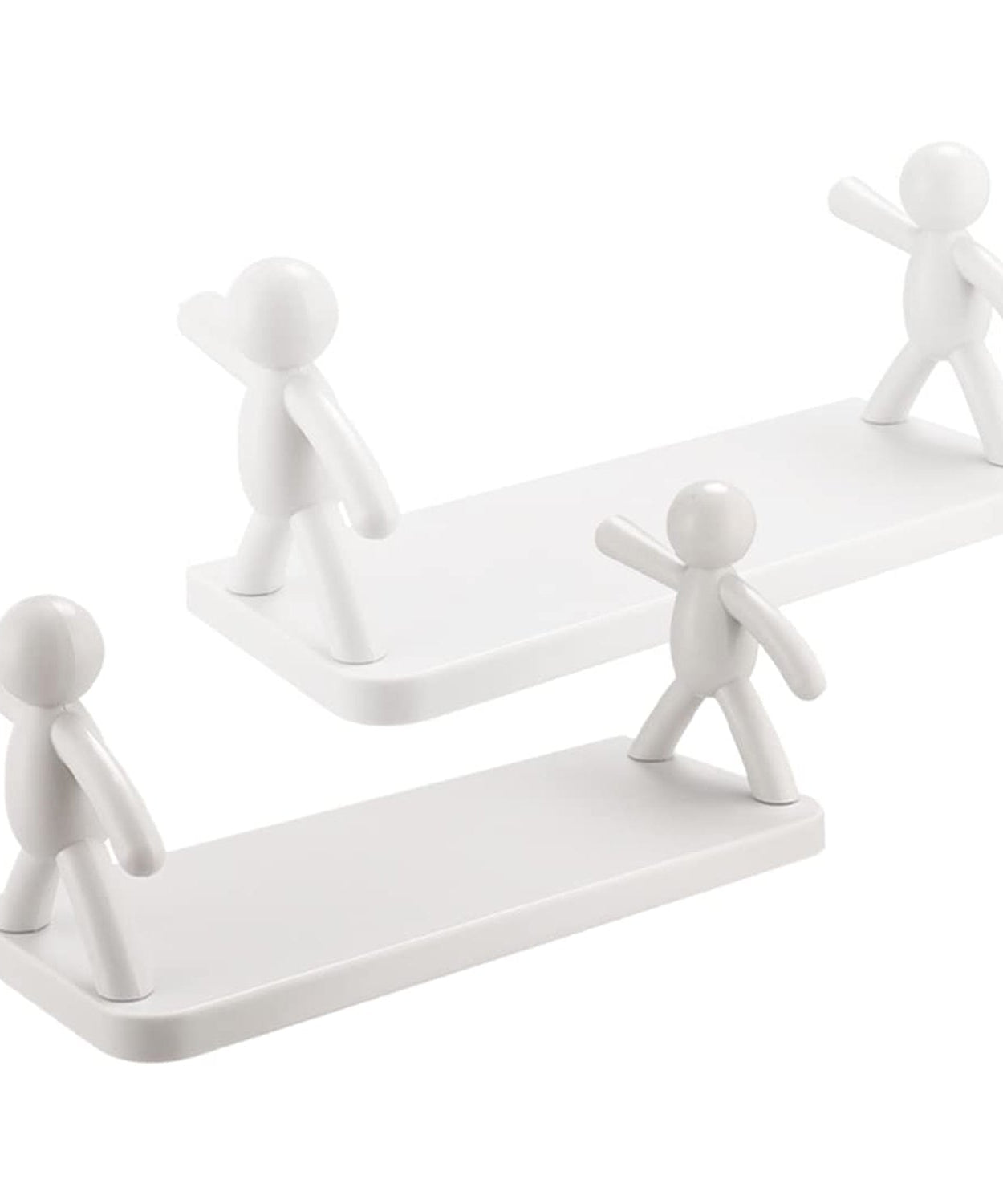 Stylish floating wall shelf, perfect for bedroom, living room, or kitchen decoration.