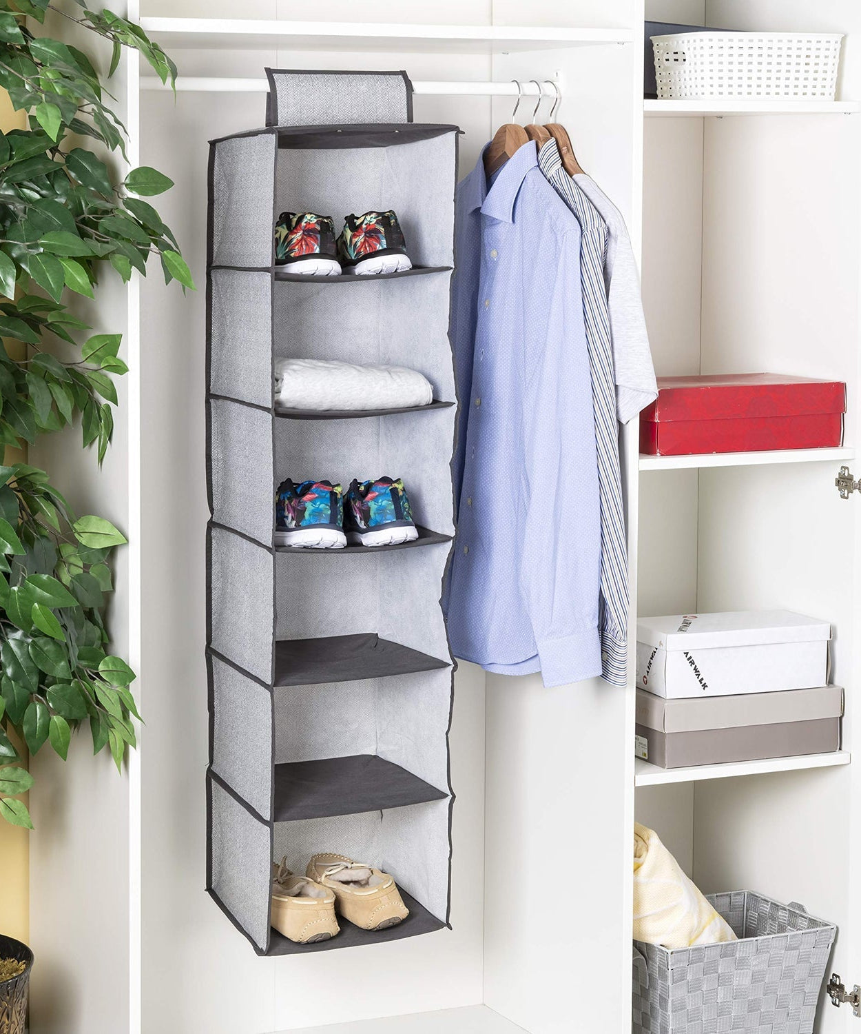 Shelf Hanging Closet Organizer