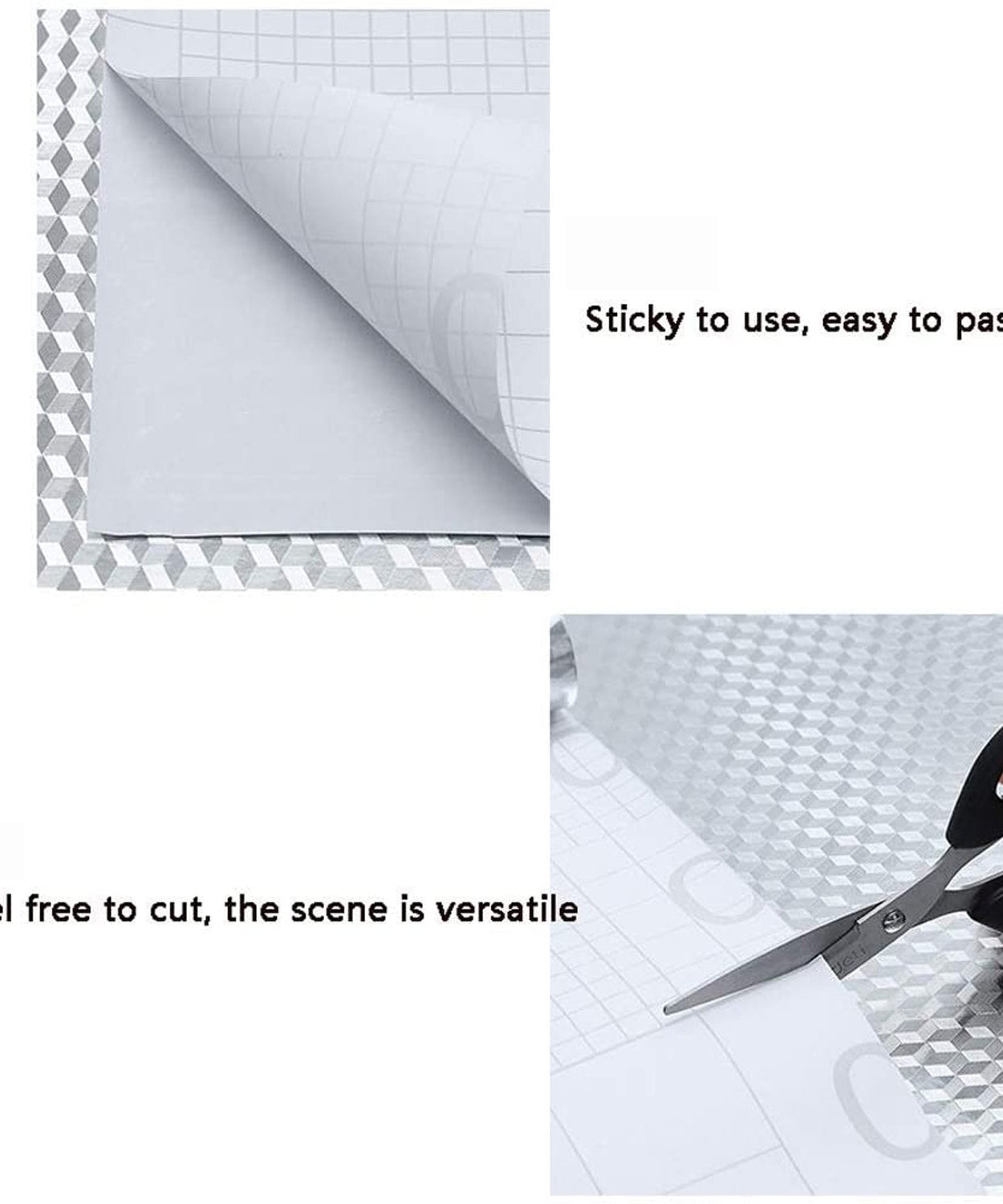 2-meter kitchen foil sticker for preventing and cleaning greasy spills.