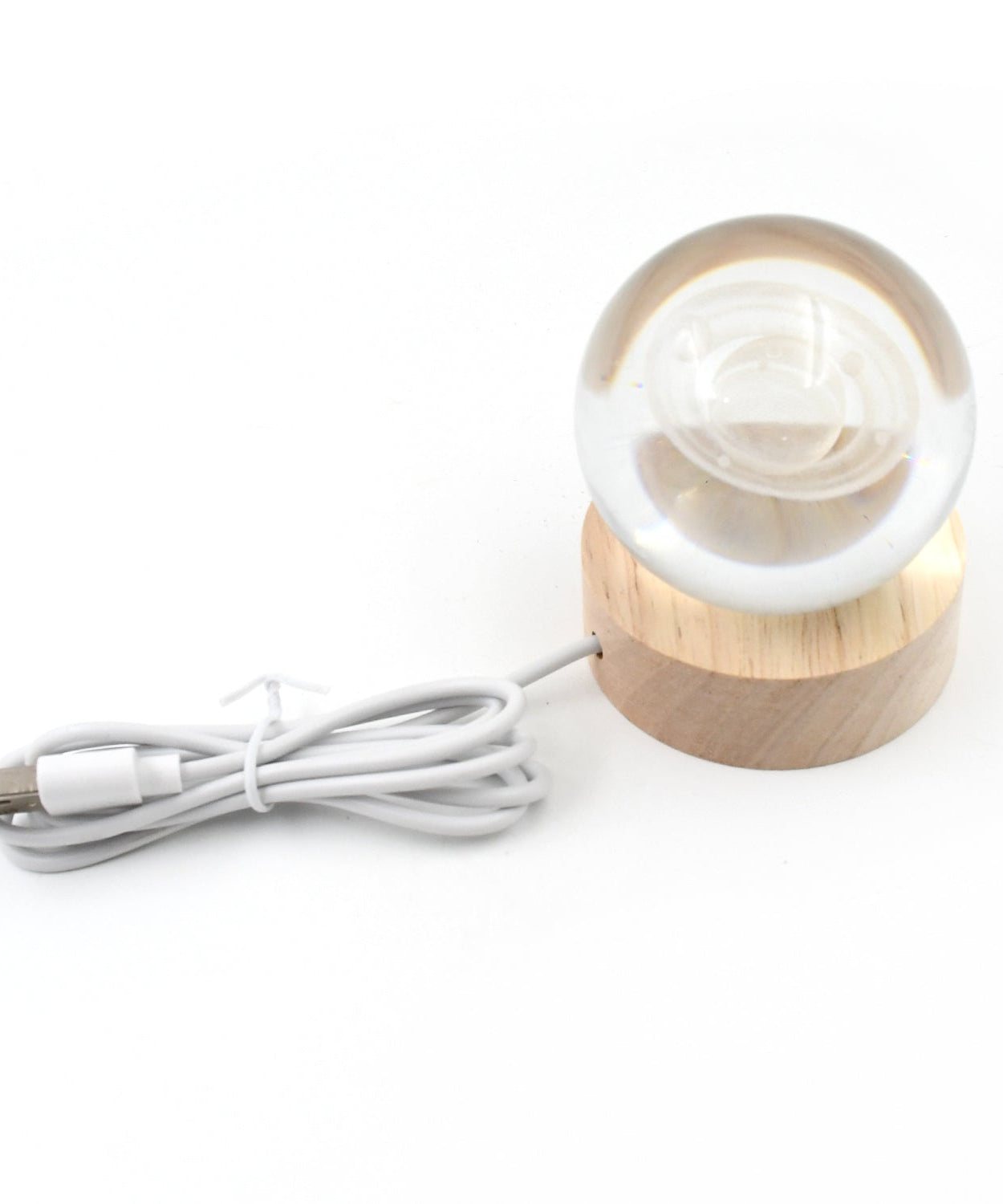 EarthGlow Crystal Sphere